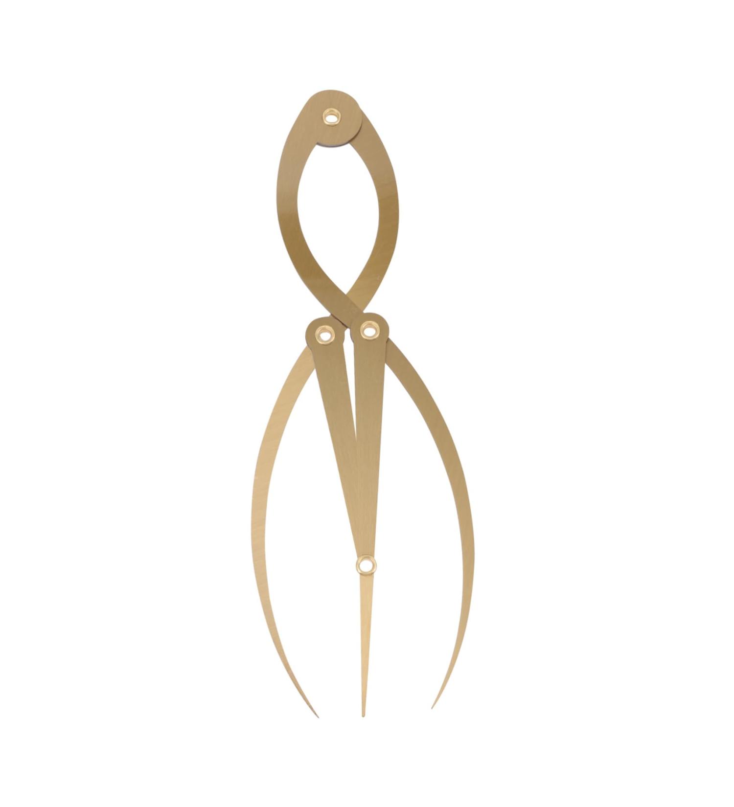 Hemoton 1pc Eyebrow Positioning Ruler Brow Mapping with Ruler Eyebrow Ruler Printable Appliance Gold Alloy 16.5x5.4cm Golden - Buy Online on GoSupps.com