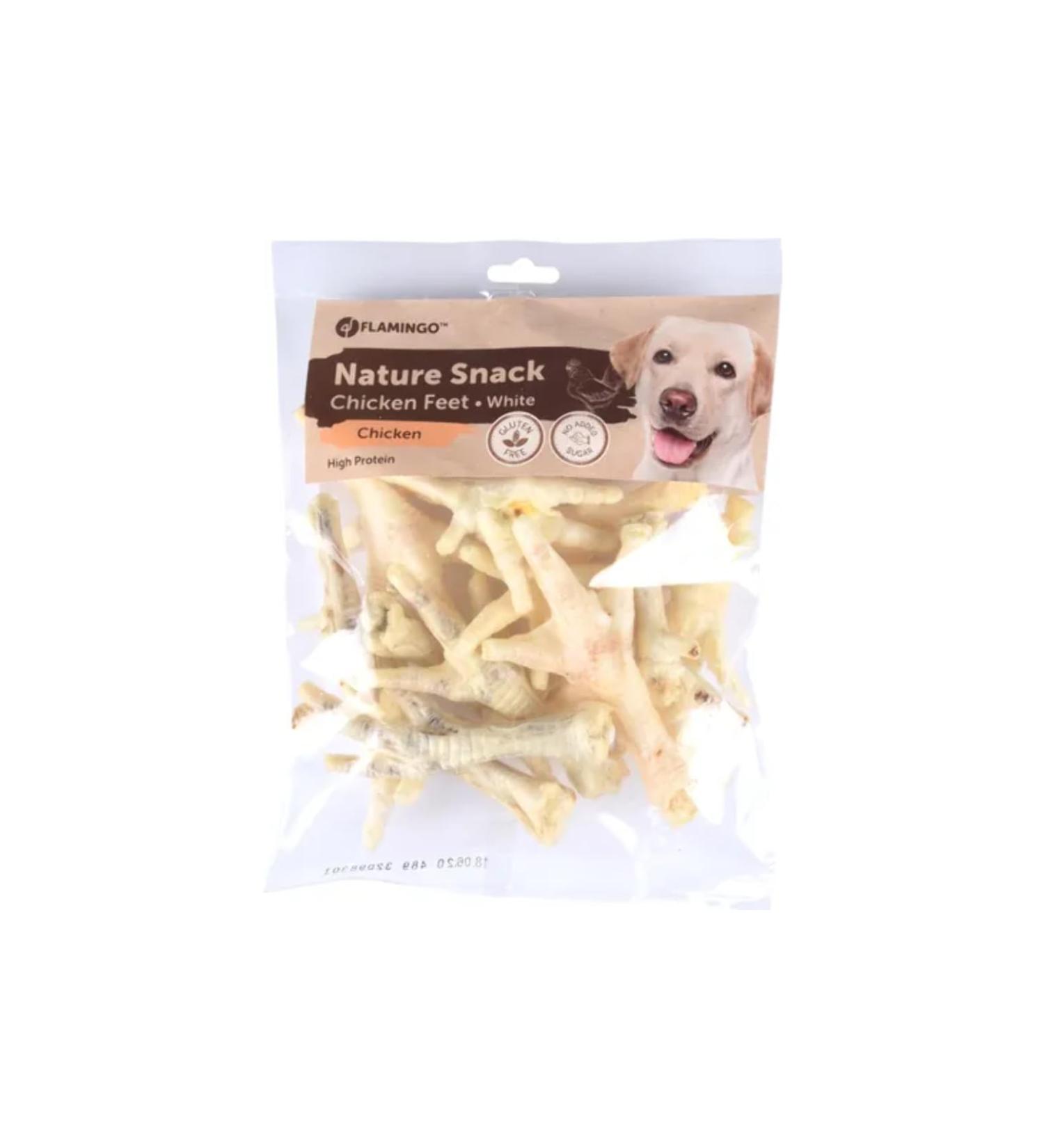 Buy Nature Snack Chicken Feet 200gr - Healthy Dog Treats | International Shipping - Buy Online on GoSupps.com