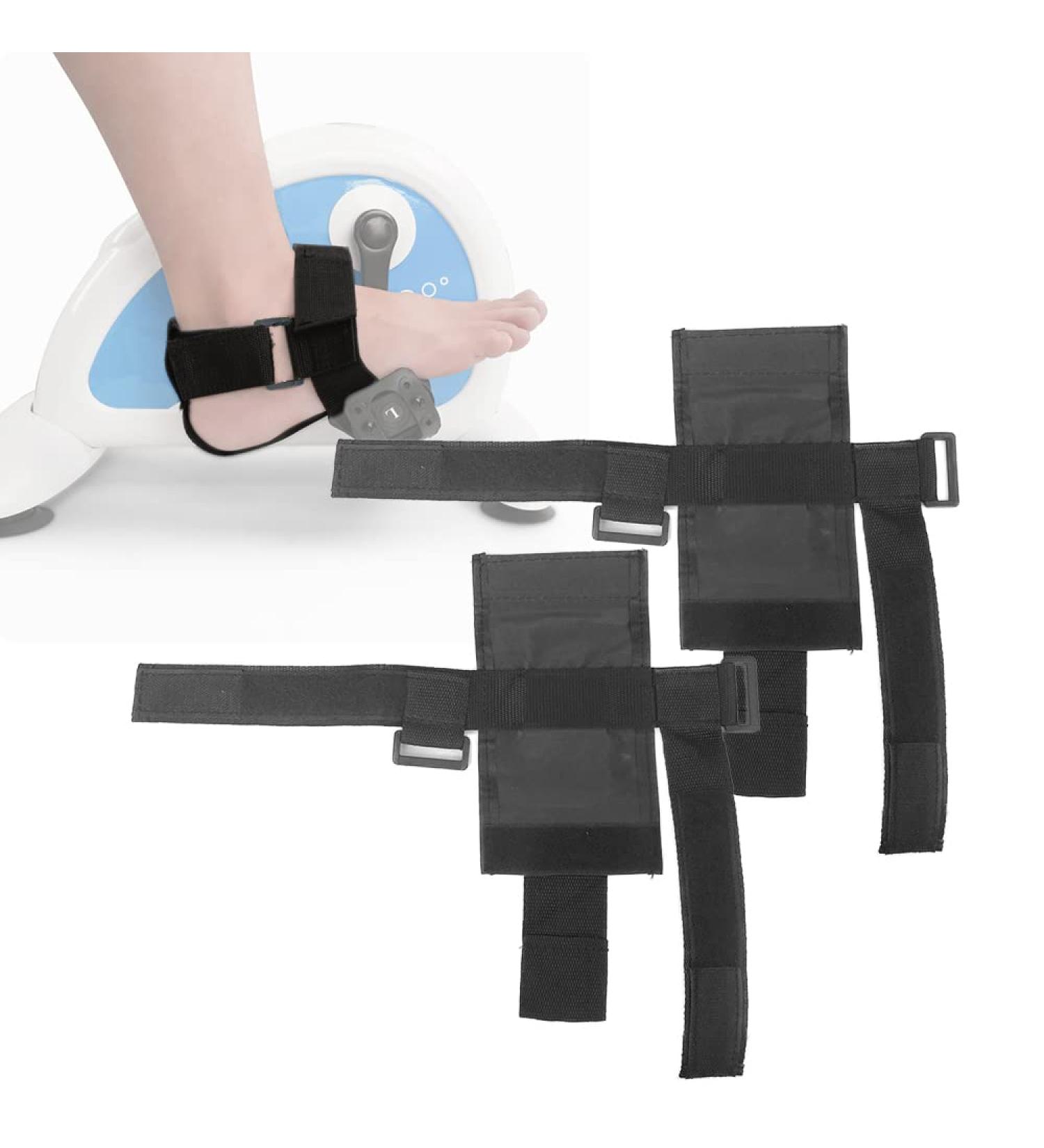 Under Desk Bike Pedal Straps - Foot Brace for Elderly & Disabled Stroke Patients - 2 PCS - Buy Online on GoSupps.com