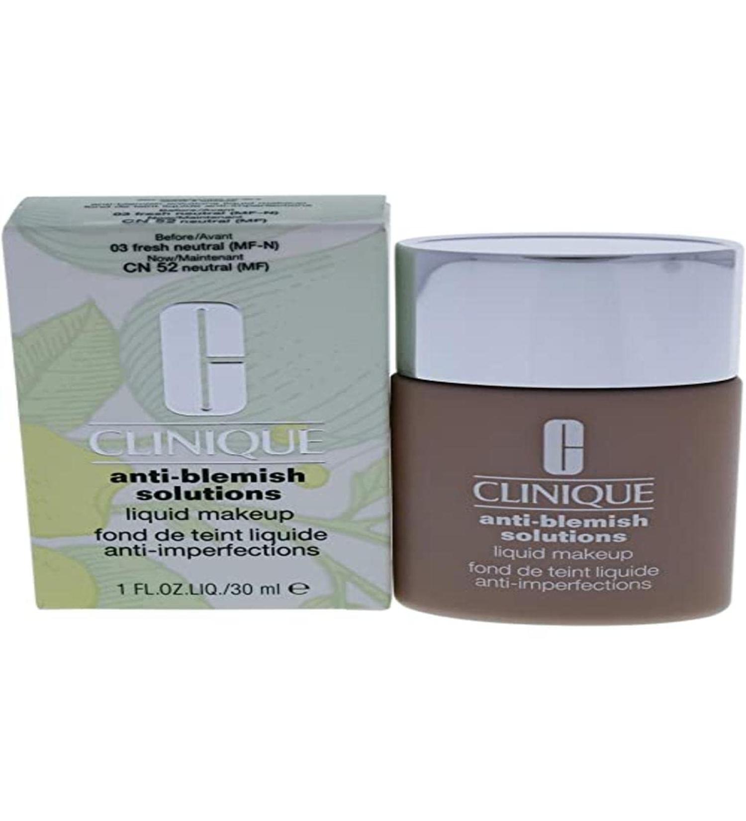 Clinique Clinique/acne Solutions Liquid Makeup 03 Fresh Neutral 1.0 Oz Acne Solutions Foundation 1.0 Oz  1 Oz