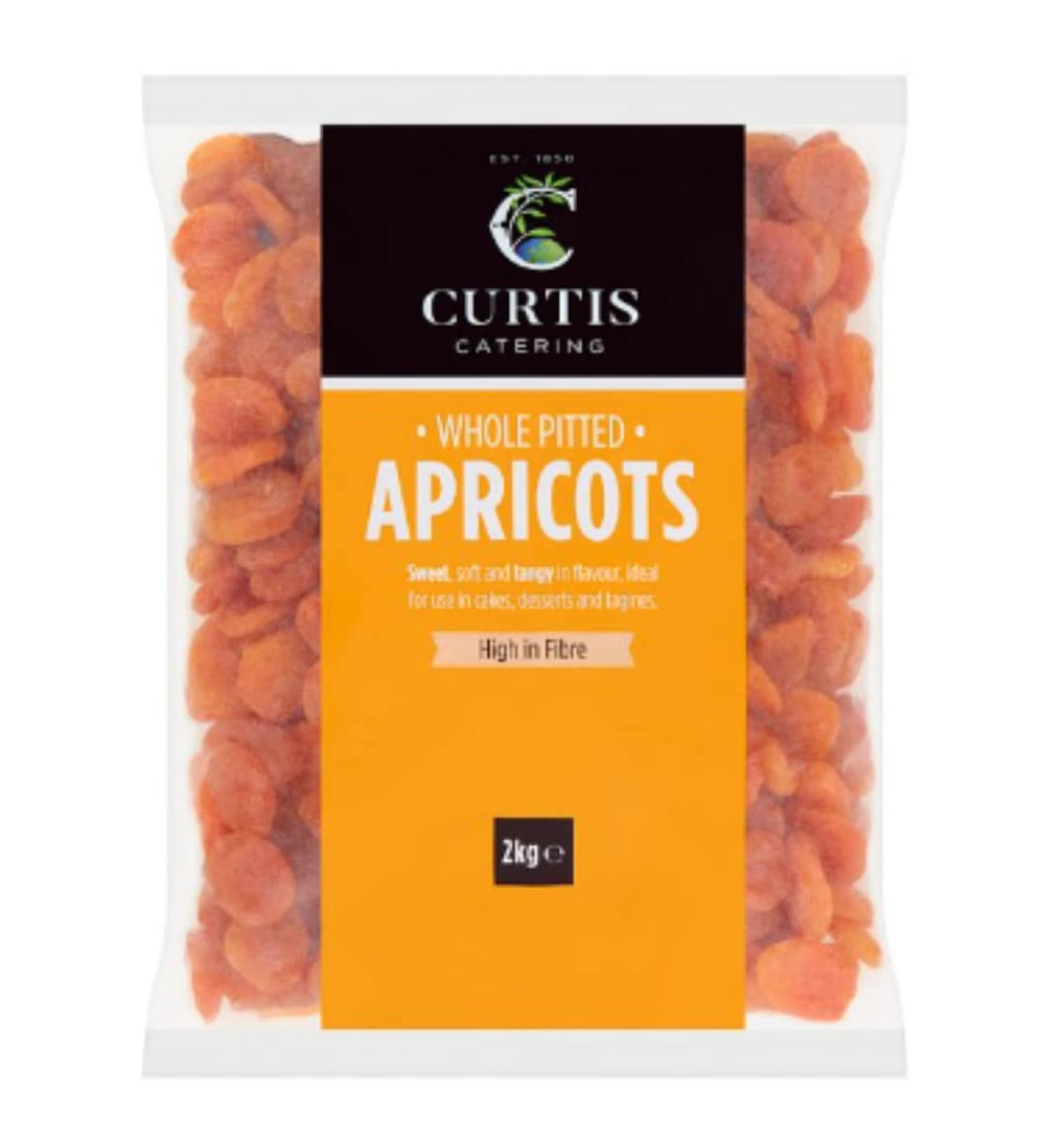 Curtis Catering Whole Pitted Apricots 2000g x 1 Pitted Apricots 1