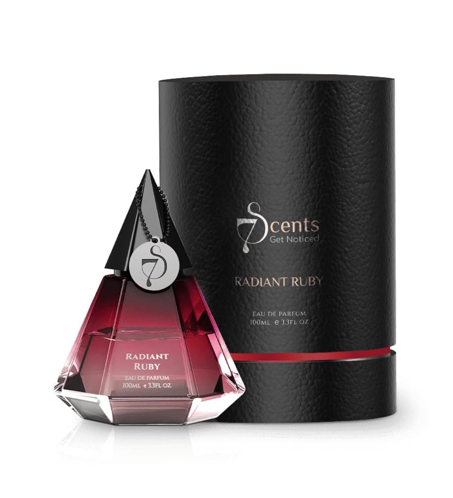 7'S Unisex Perfume Long-Lasting Luxury Fragrance for Men & Women Eau de Parfum 100ml for Valentine's Day & Special Occasions (RADIANT RUBY - Fresh) - Buy Online on GoSupps.com