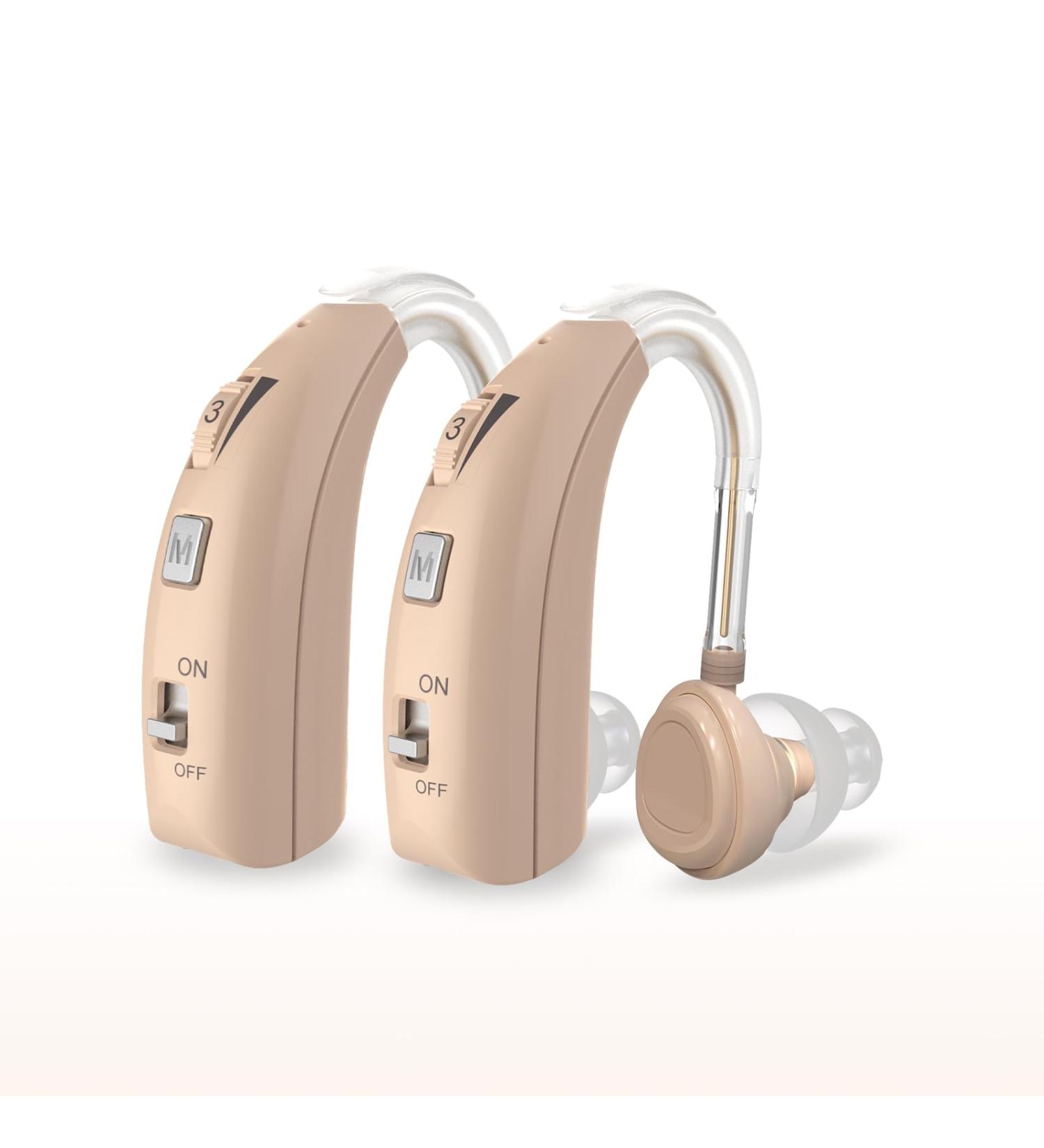 Rechargeable Beige Sound Device for Adults | Adjustable Volume & Noise Reduction - Shop Now! - Buy Online on GoSupps.com