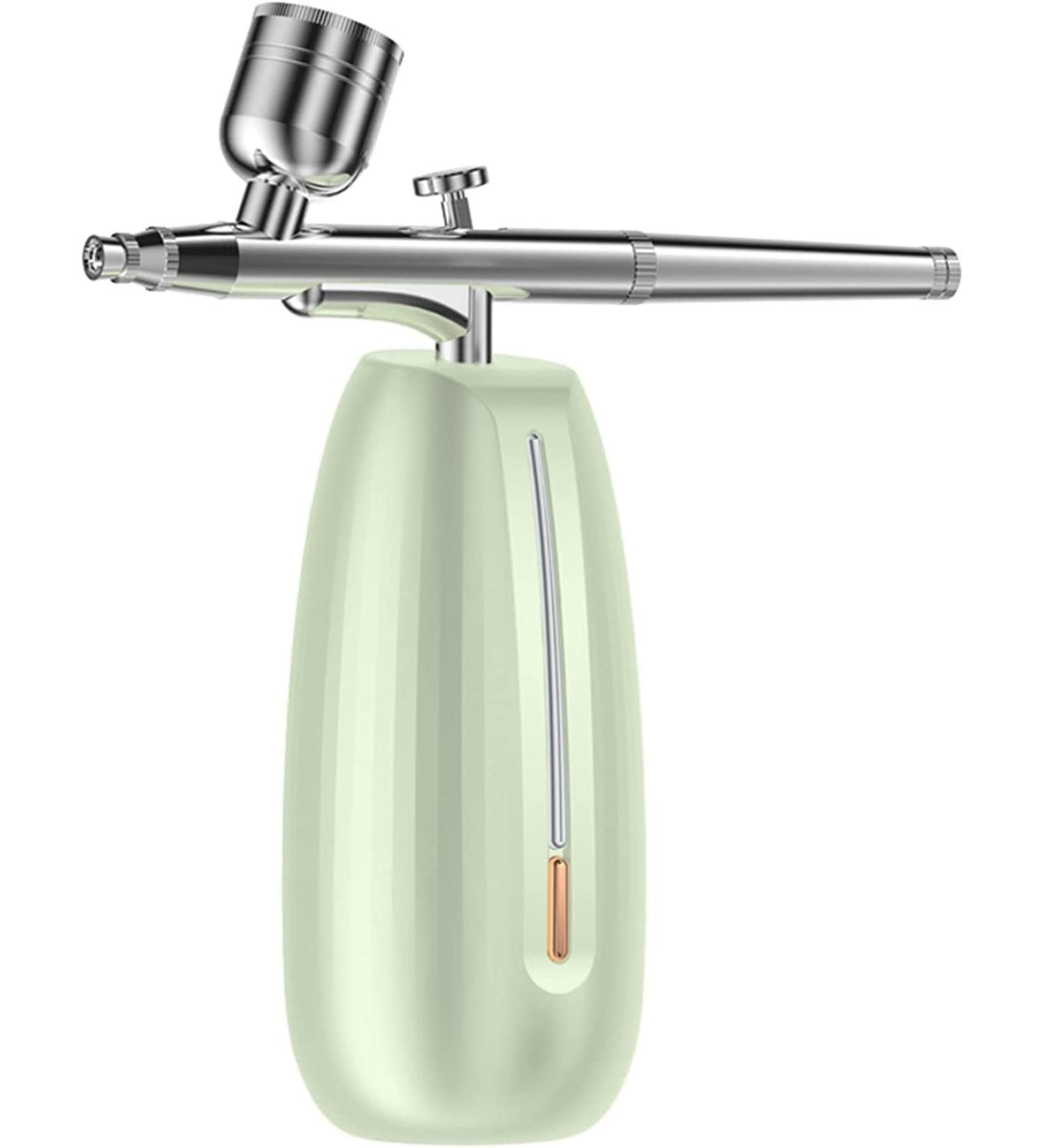 Portable Makeup Airbrush Set Rechargeable Handheld Cordless Multi-Purpose Airbrush Makeup for Deep Moisturizing Face Spa Moisture Oxygen Sprayer (Color : Green) - Buy Online on GoSupps.com