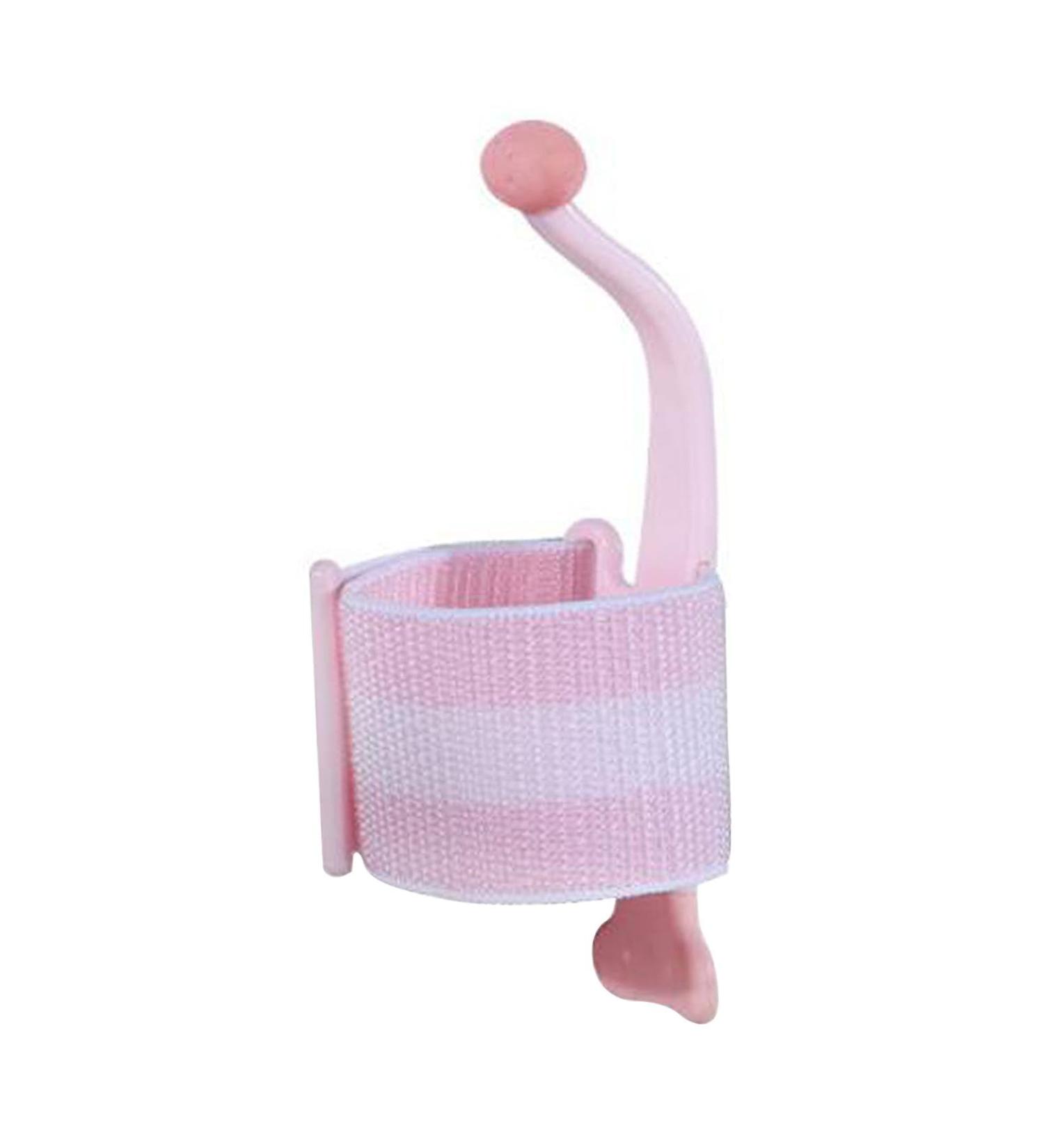 Milageto Anti-Hook Writing Aid Belt - Adjustable Wrist Support & Comfortable Pen Handle for Tift Training - Breathable Pink Design - Buy Online on GoSupps.com