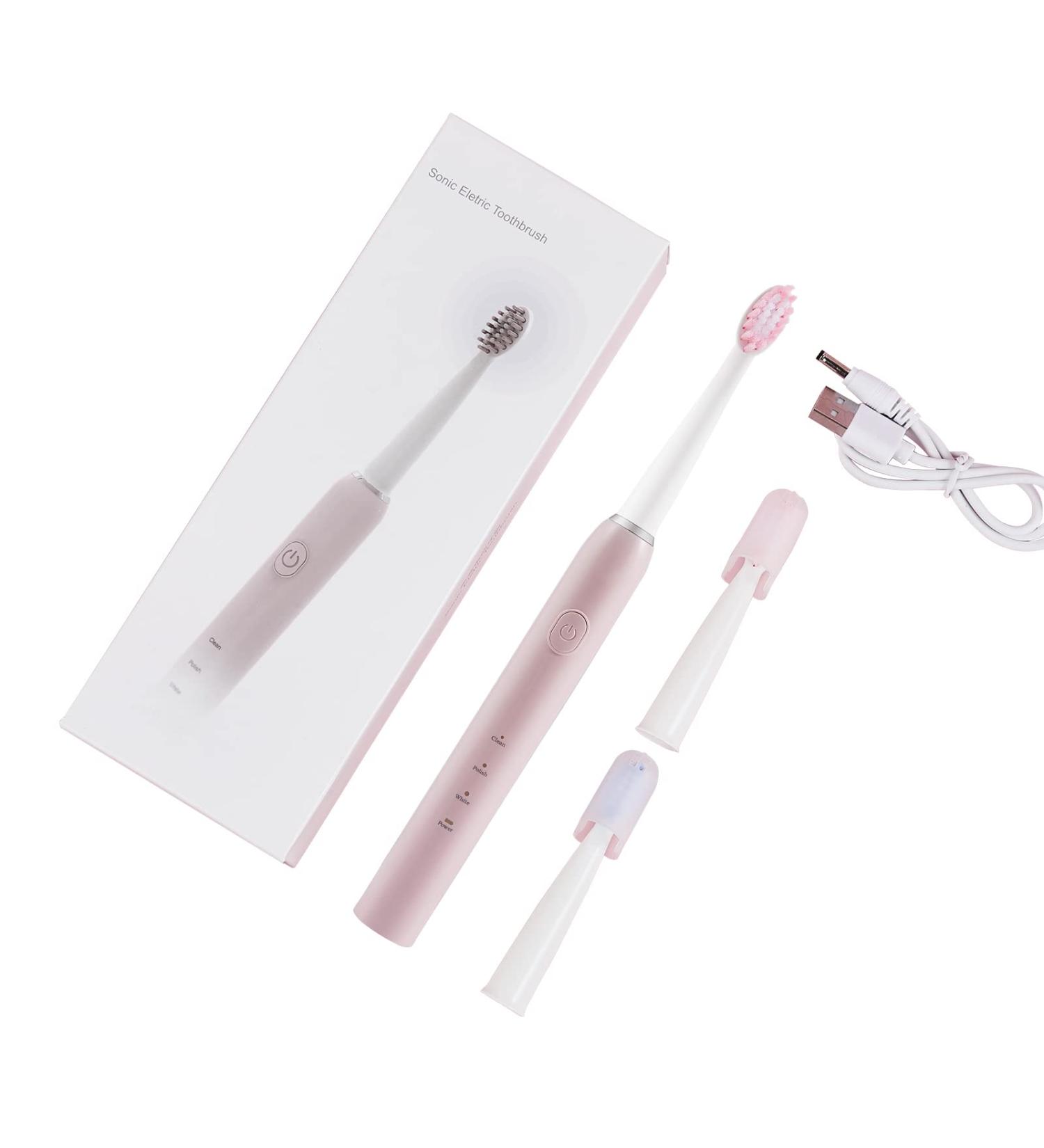905 Series Electric Toothbrush for Adults - White Blue Pink | Best International Shipping - Buy Online on GoSupps.com