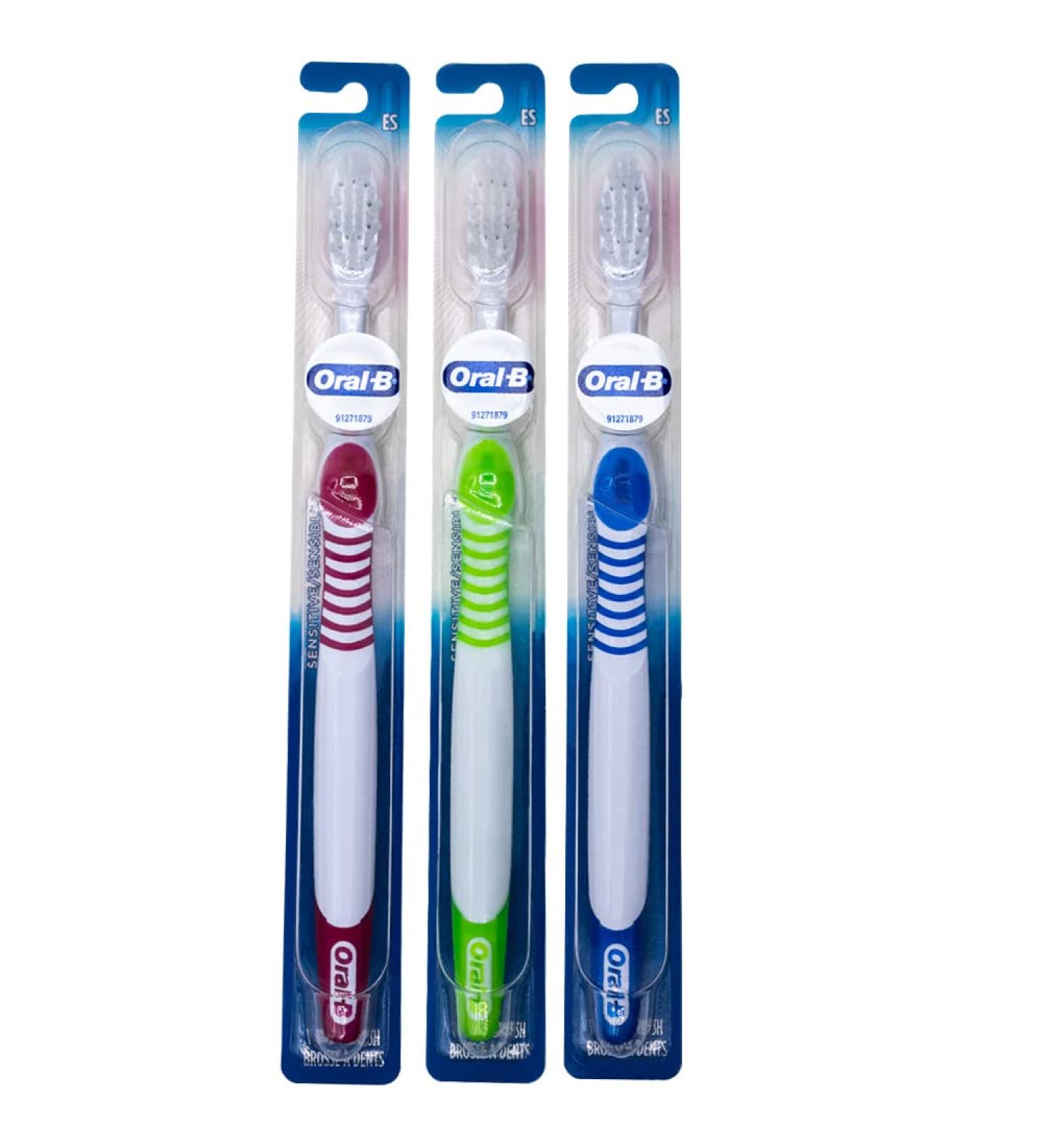 Oral-B Complete Sensitive Toothbrush 35 Extra Soft - Pack of 3 | Gentle Oral Care - Buy Online on GoSupps.com