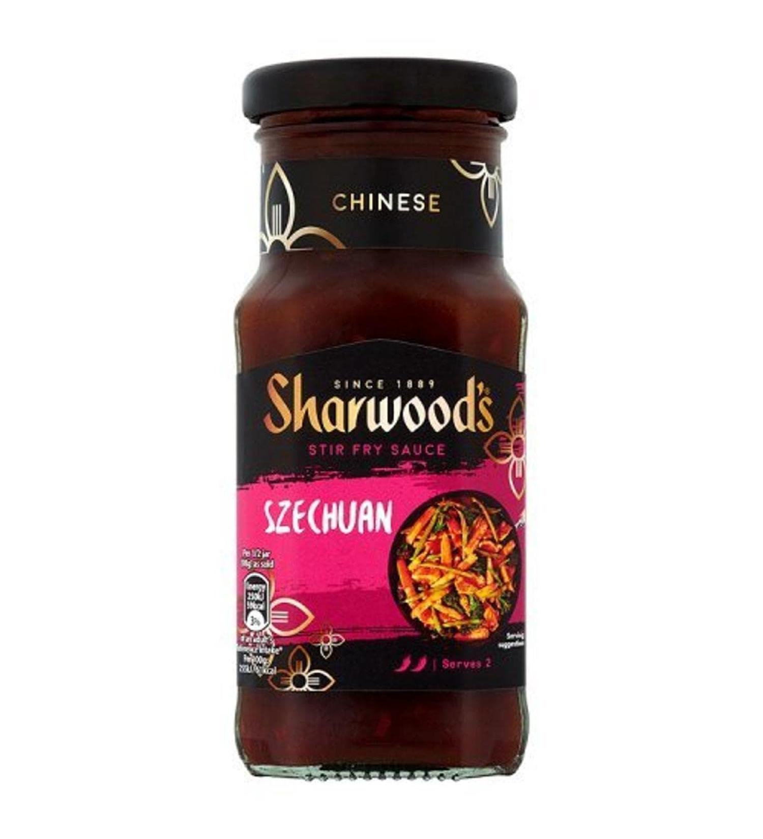 Sharwoods Stir Fry Sauce Szechuan 195g