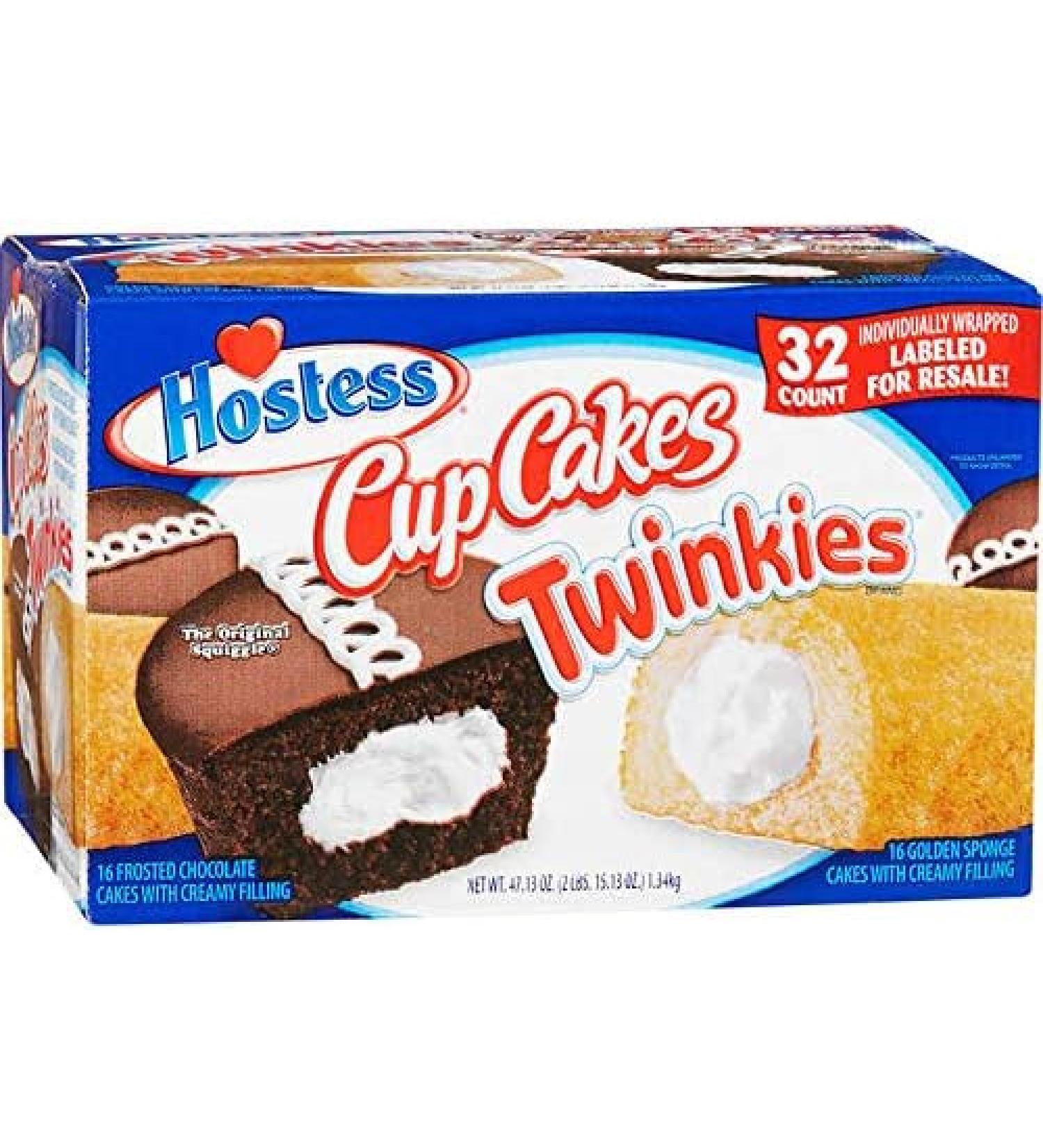 Hostess Cupcakes and Twinkies - 32 Count - Buy Online on GoSupps.com