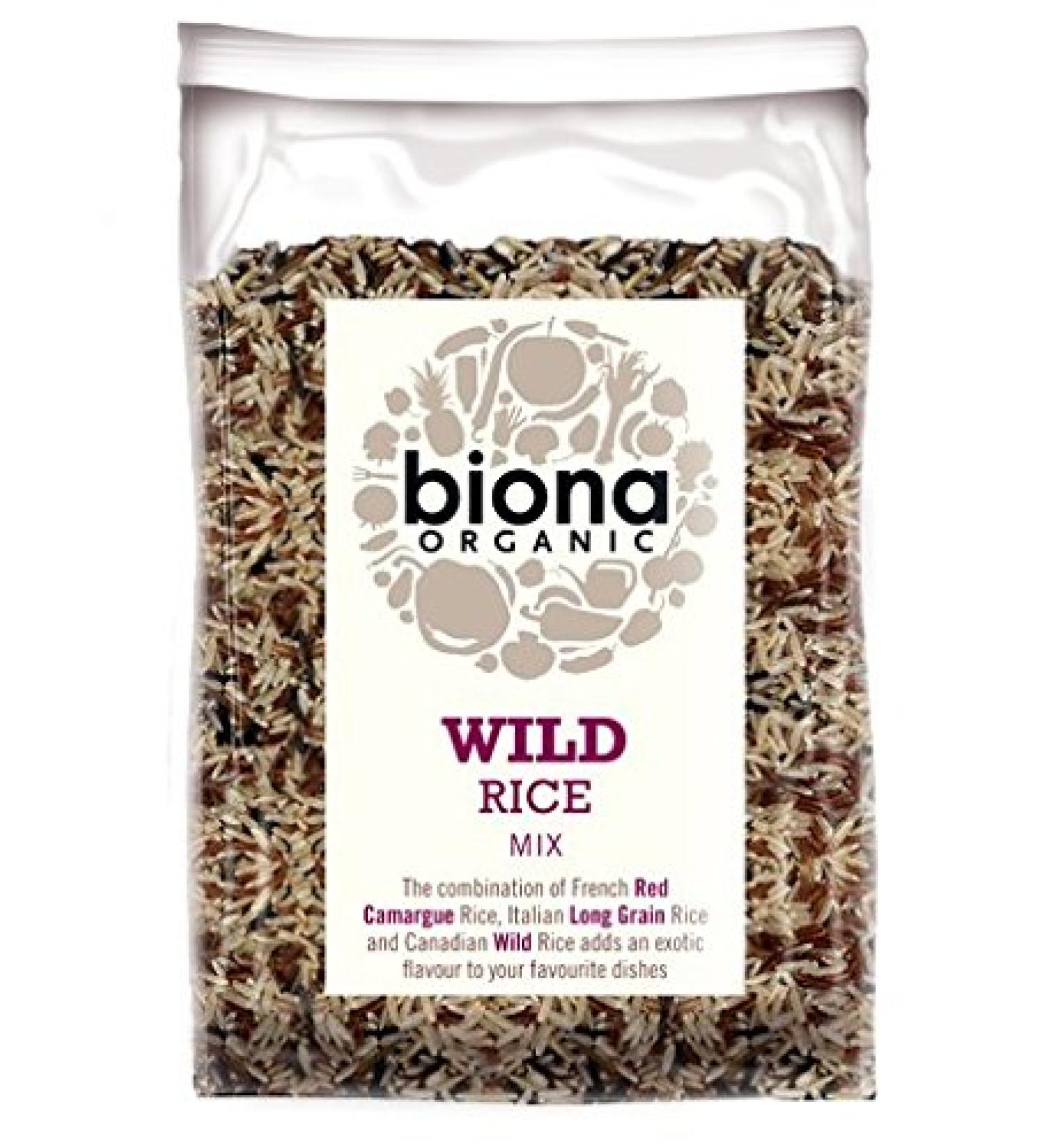 Biona - Org Wild Rice Mix 500g 500 g (Pack of 1)