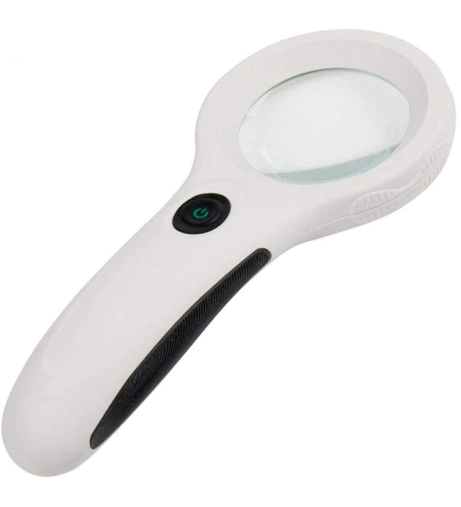 Led Magnifying Glasses with Hd 4X 3X 8X Lens for Reading Crafts Repair Magnifier White 3X Lofty Ambition - Buy Online on GoSupps.com
