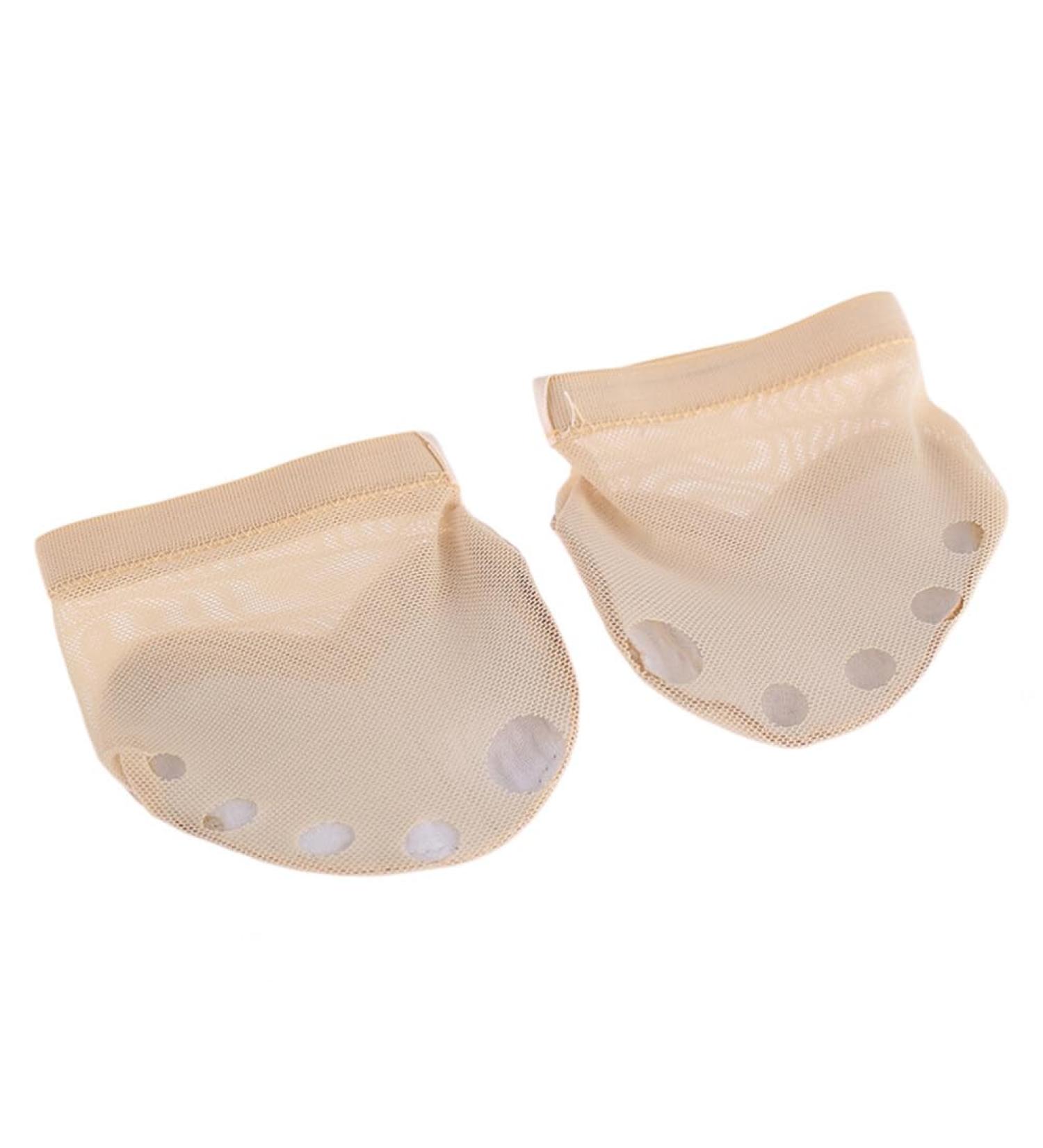 Buy Honeycomb Fabric Forefoot Pads - XL Anti-Slip Ballet Cushion - Invisible Half-Toe Dance Shoe Pads for Comfort & Support - Buy Online on GoSupps.com
