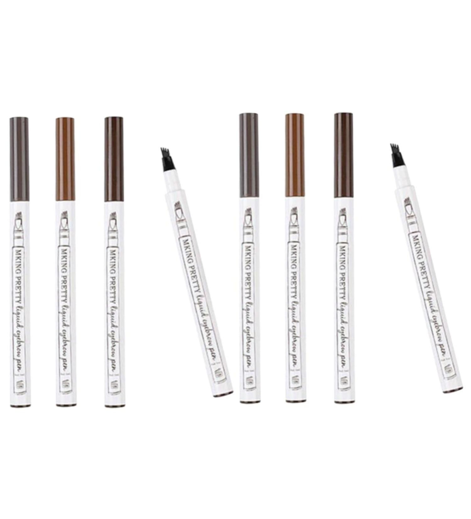 Beavorty Brow Pencil 8 pcs eyebrow pen eyebrow makeup eyebrow pencil liquid Miss eyebrow 1 count (Pack of 1) As Shownx2pcs - Buy Online on GoSupps.com