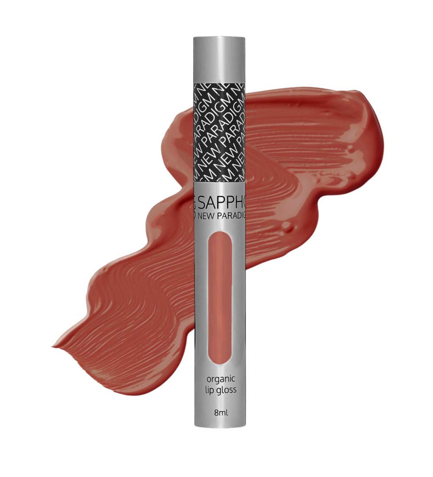 SAPPHO New Paradigm - Organic Speak Volumes Lip Gloss | Clean Vegan Cruelty-Free Makeup (4 - Rita)