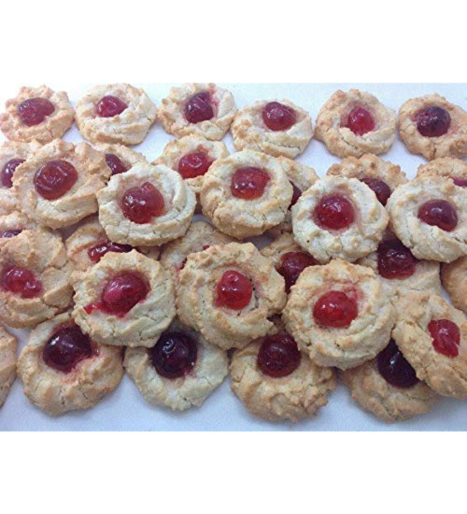 CHERRY ALMOND PETITS FOURS - 500 GR
