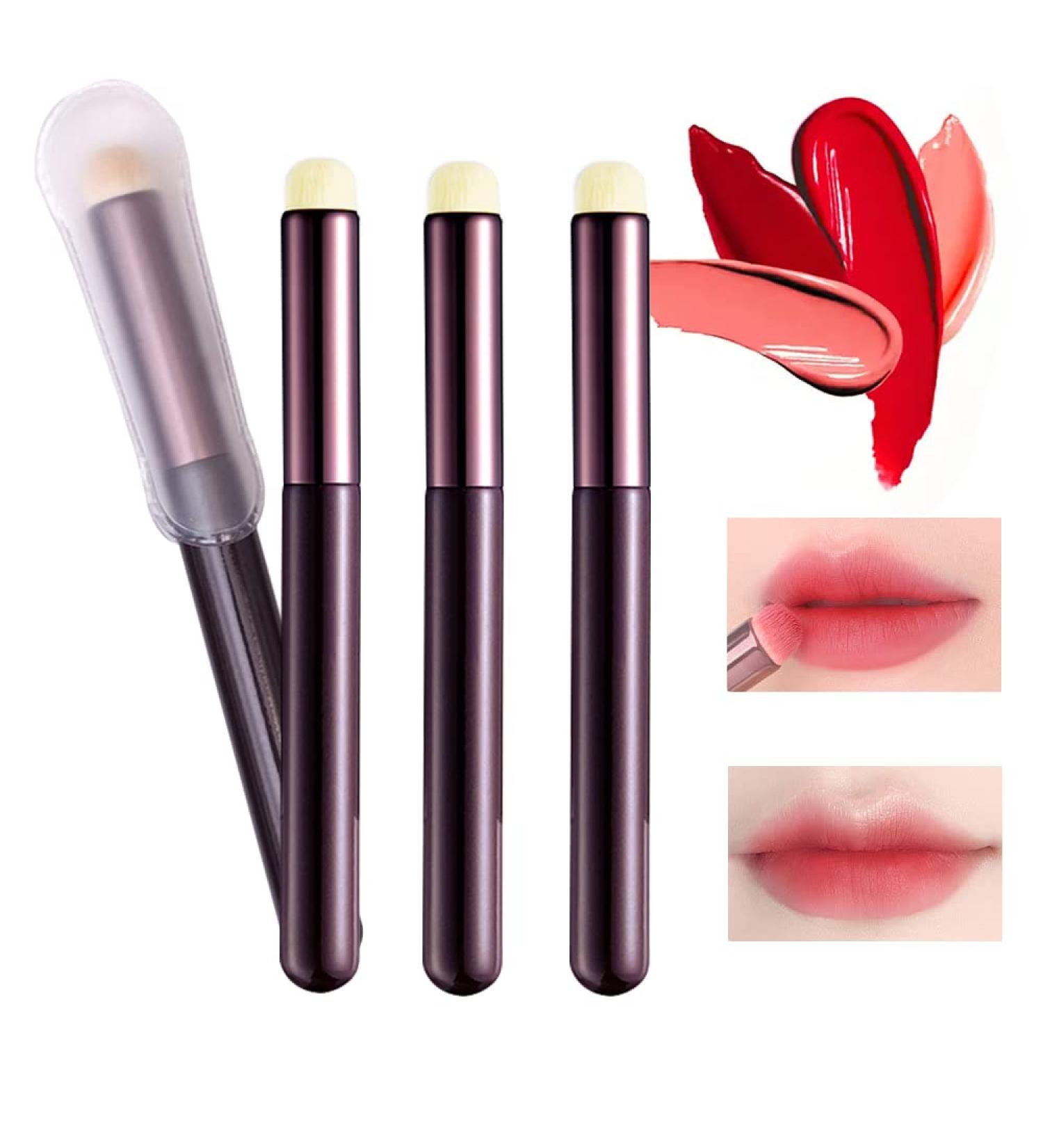 Buy Lip Brush & Smudge Brush with Cap - Multi-Purpose Makeup Blending Brush for Home & Travel | International Shipping - Buy Online on GoSupps.com
