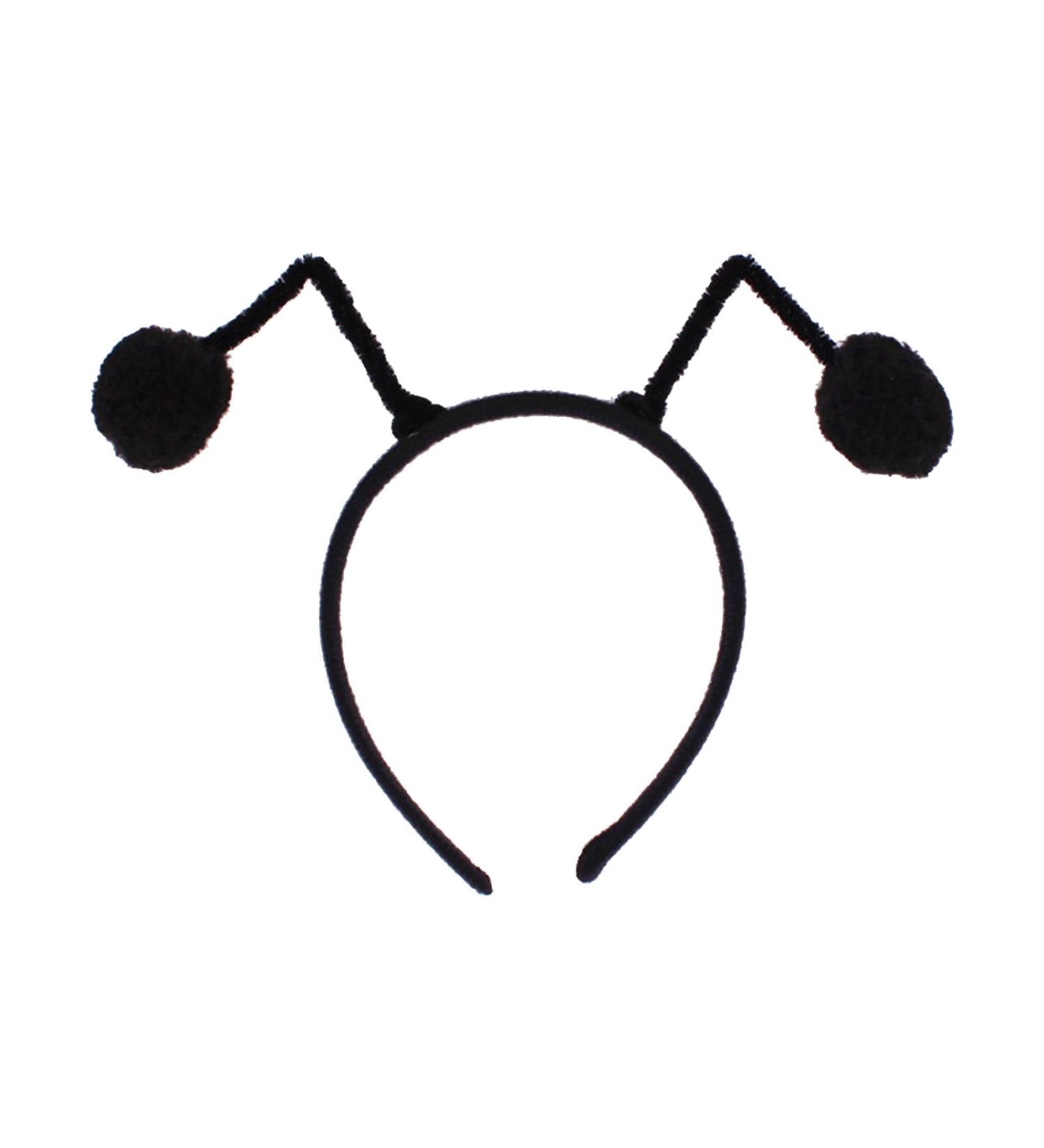 amangul Cosplay Headband m Antenna Shape Hair Hoop Plush Party Headpiece Childrens Day Stage Dancing Headband Unisex(Caterpillar Black) - Buy Online on GoSupps.com