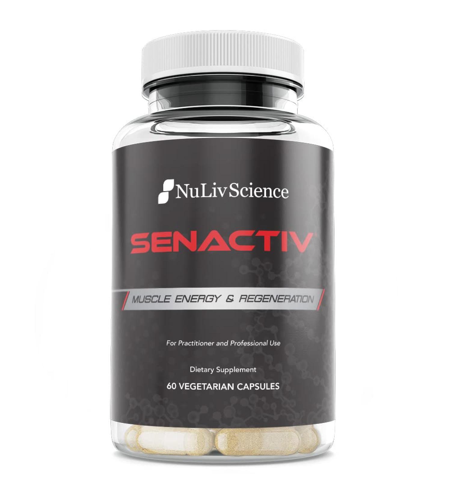 Senactiv Glycogen Fuel & Muscle Recovery Supplement - 60 Capsules | Locally Packaged in California | International Shipping Available - Buy Online on GoSupps.com