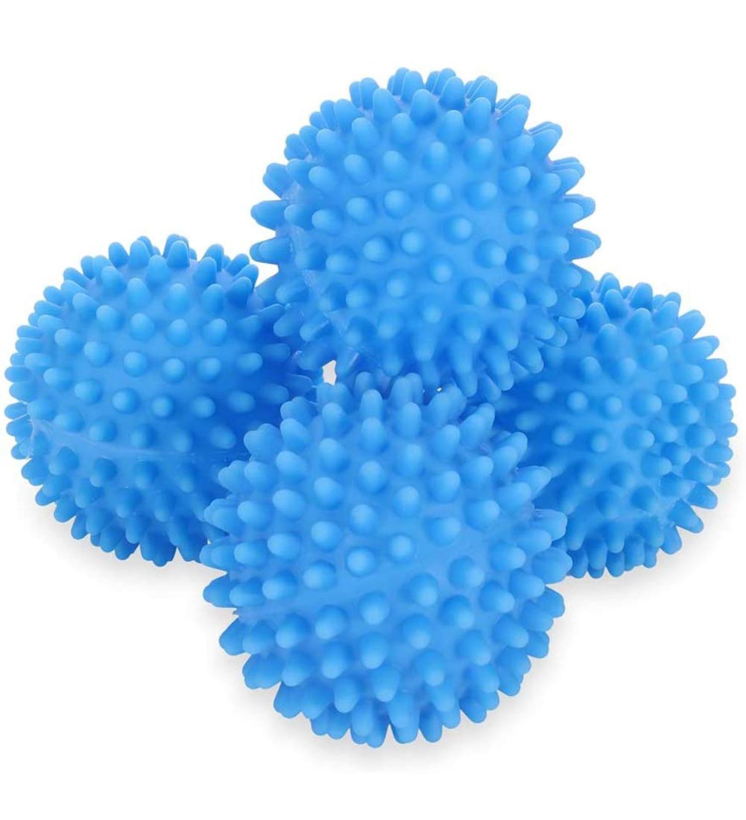 Tumble Dryer Balls - Clothes will Come out Soft Fluffy Fewer Wrinkles and Less Static Cling. A Natural and Better Alternative to Fabric Softener.(Set of 4) - Buy Online on GoSupps.com