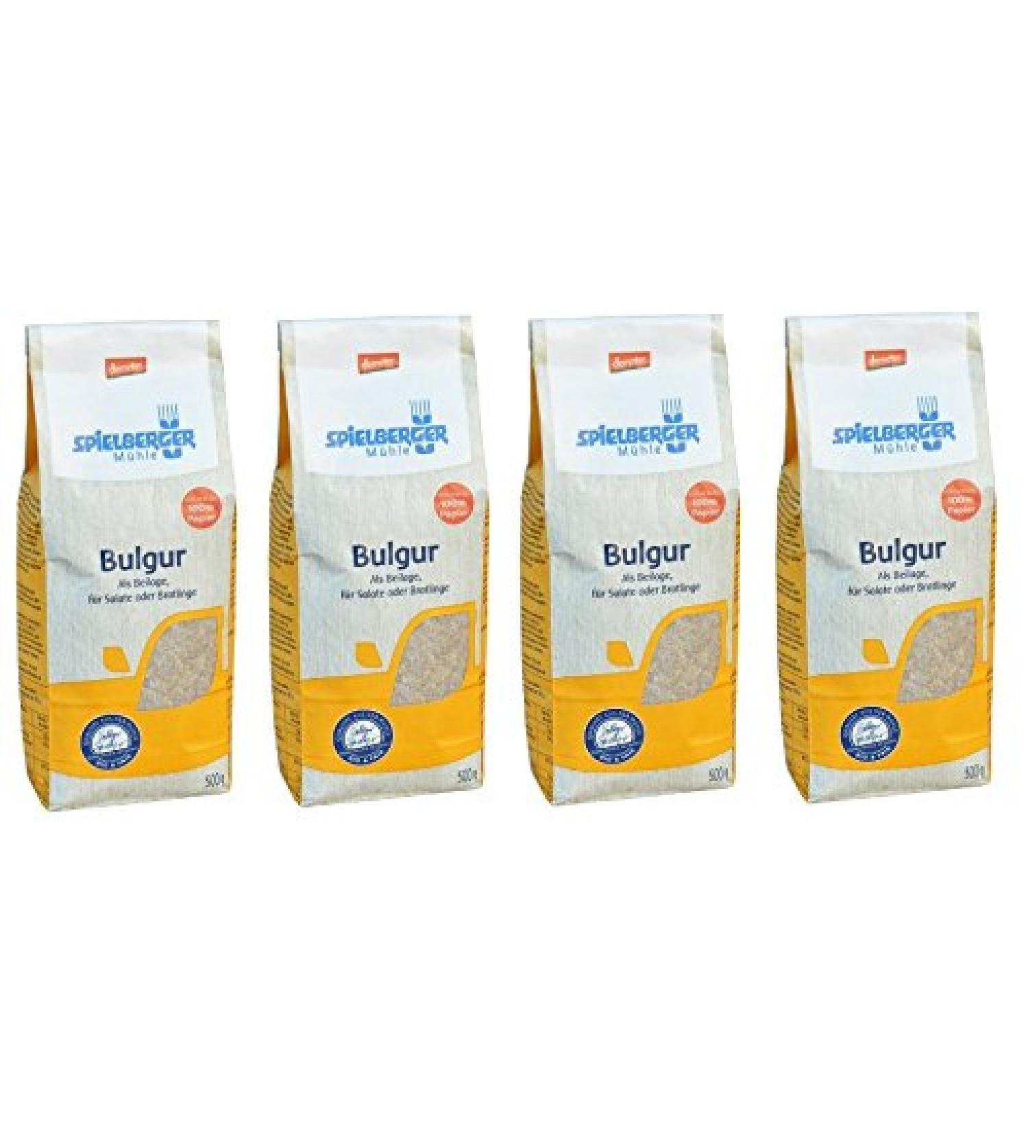 Spielberger M hle Bulgur Bio 4 x 500g