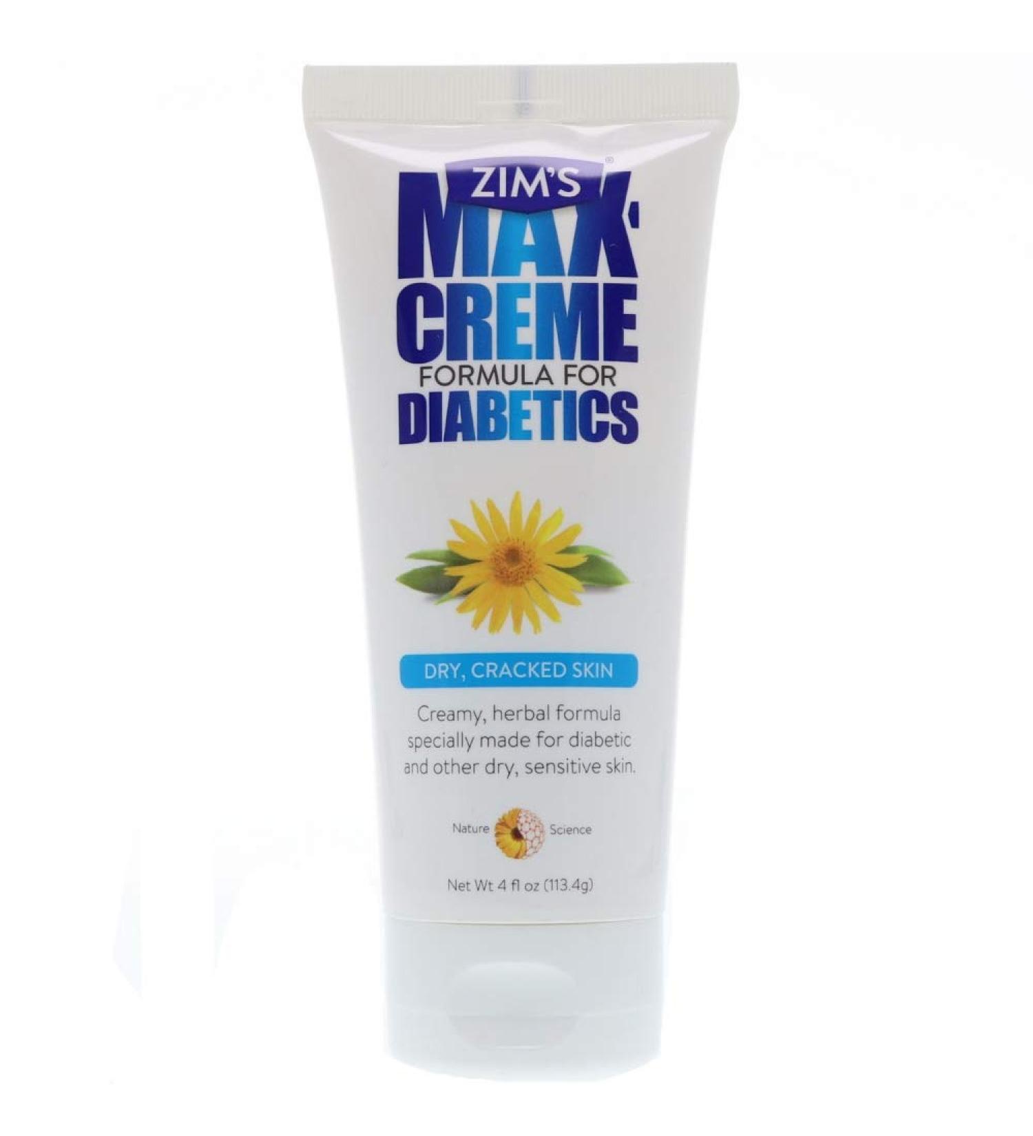 Zim's foot cream top