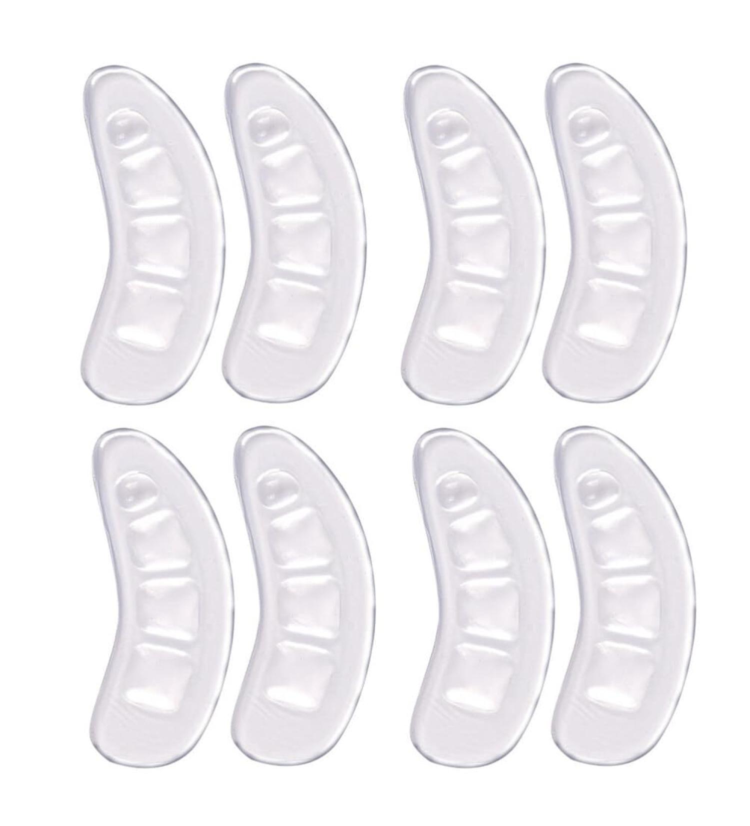 Buy SOLUSTRE Non-Slip Heel Inserts - 4 Pairs Metatarsal Pads for Foot Care | Invisible Flannel Insole Pads for Girls & Running - Buy Online on GoSupps.com