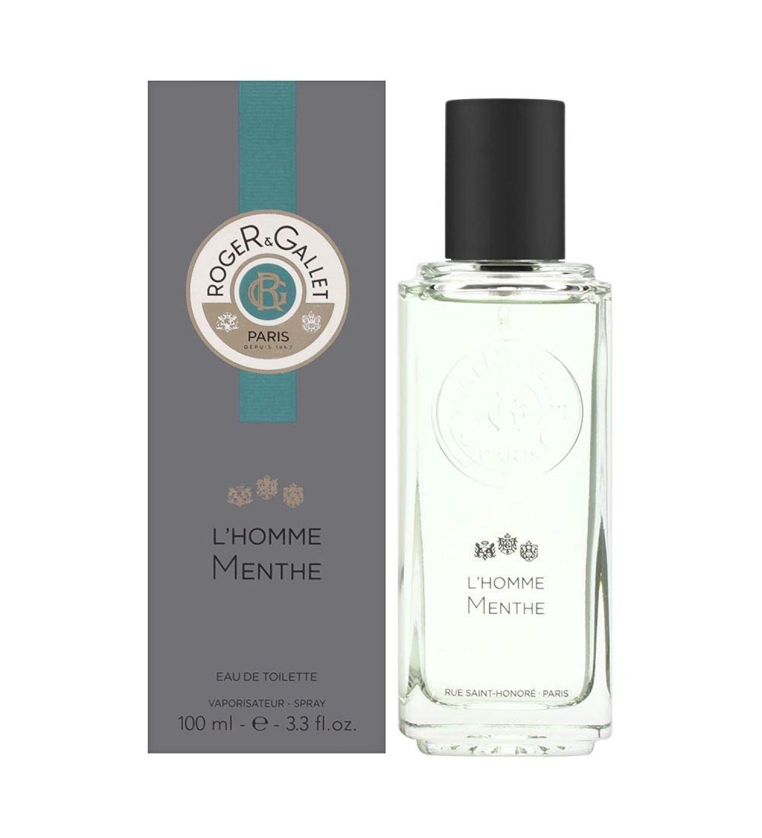 ROGER & GALLET | L'Homme Menthe Body Spray for Men | Men's Fragrances | Eau De Toilette 6.6 oz Tube
