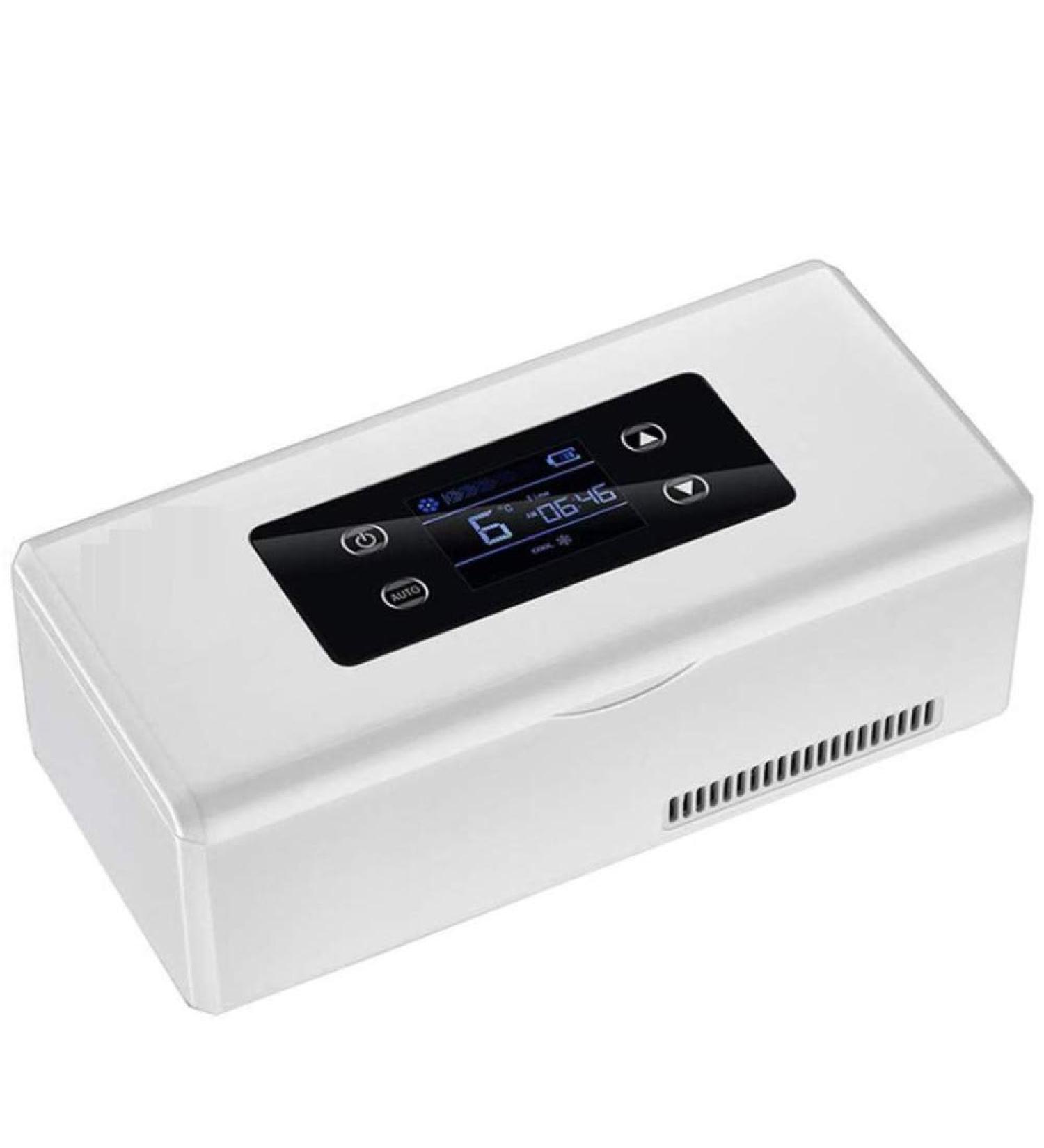 Mini Medical Refrigerator and Insulin Cooler Case - Portable Insulin Bag Travel Refrigerated Keeps 2-8 C with USB Car Adaptor - Buy Online on GoSupps.com