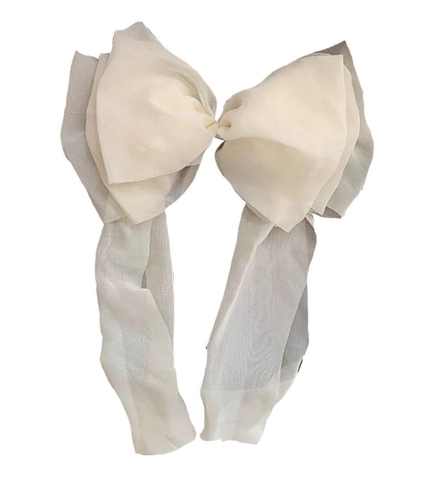 Hair Bows for Women Chiffon Bow Hair Clips Hair Barrettes for Women Hair Accessories for Women Girl - Buy Online on GoSupps.com