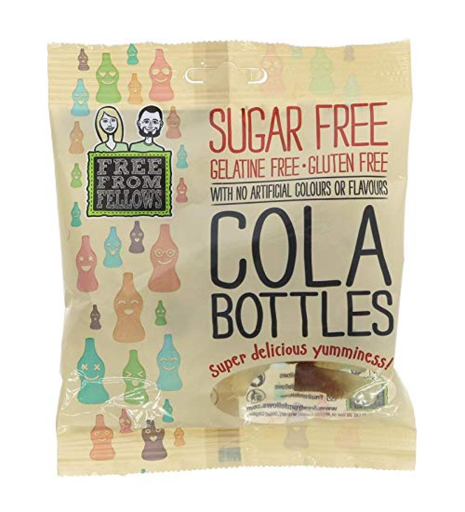 Free From Fellows Free From Fellows 4-pack of 100g cola bottles