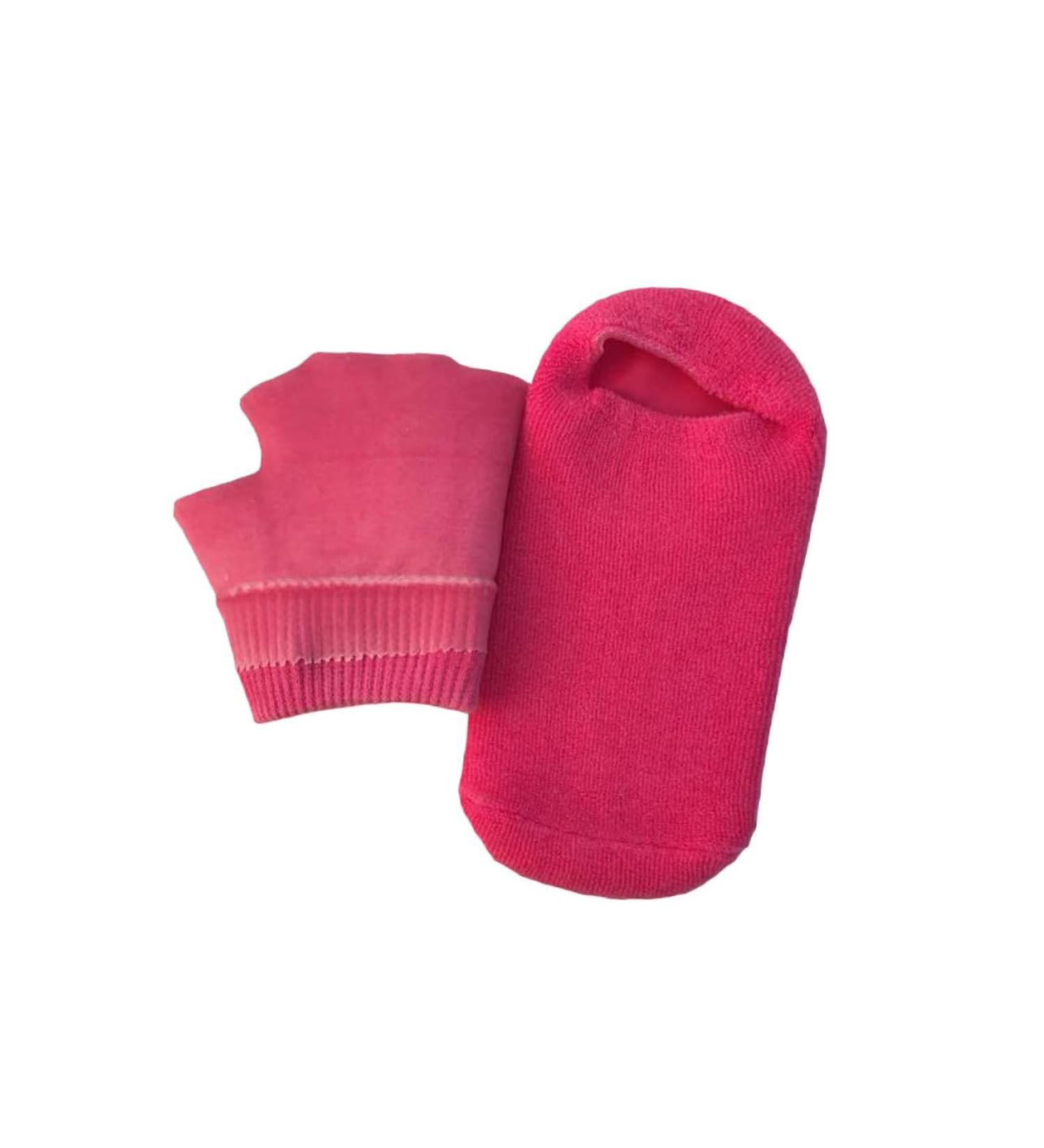 minkissy Silicone Heel Socks Hydrating Gloves Cracked Heels Gel Socks Toeless Gel Socks Spa Gel Gloves Moisturizing Gel Gloves Moisturizing Heel Socks Dry Feet Gel Socks Toe Socks Non-Slip - Buy Online on GoSupps.com