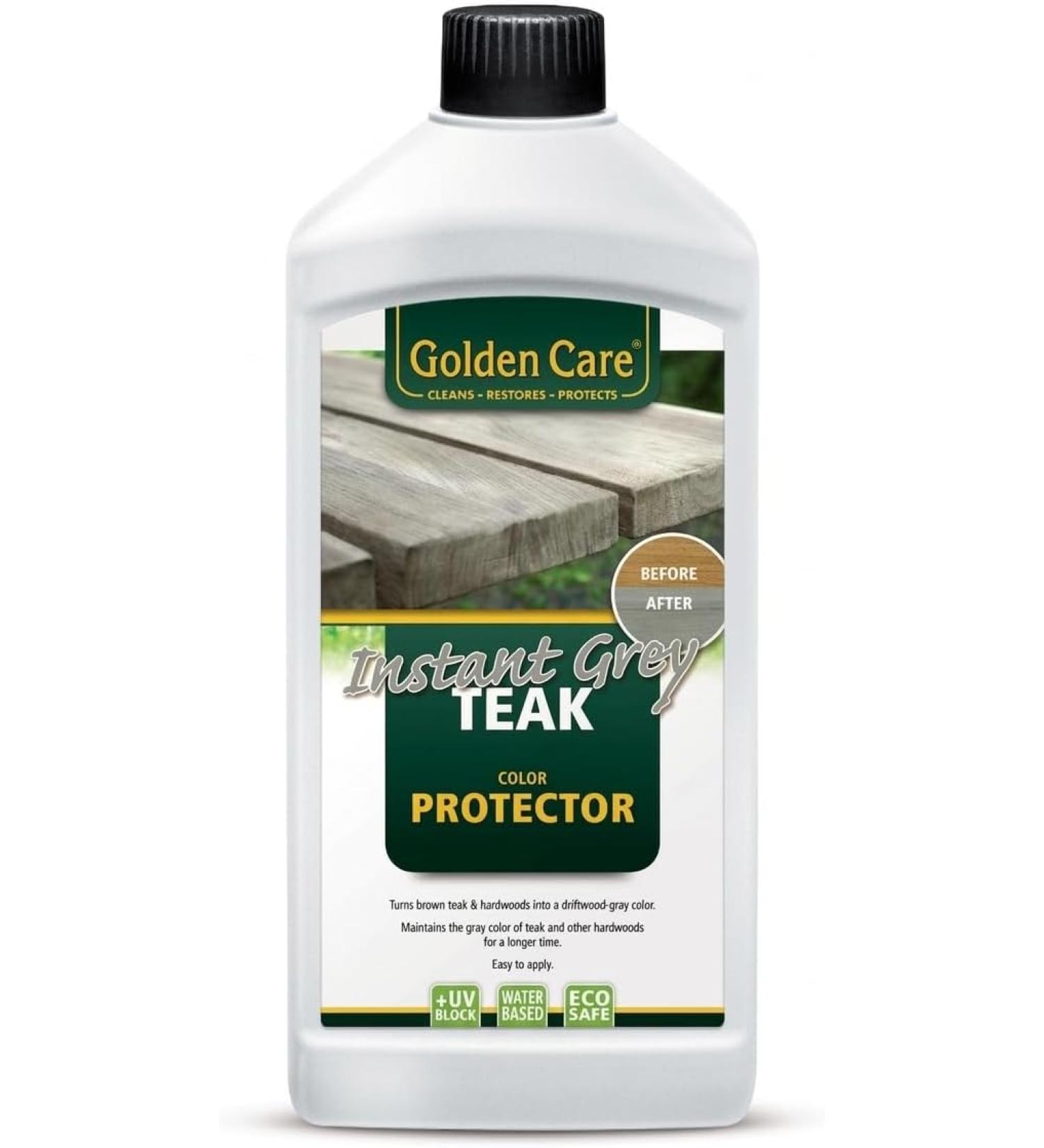 Golden Care TEAK COLOR PROTECTOR Instant - Grey - 33 oz - Buy Online on GoSupps.com