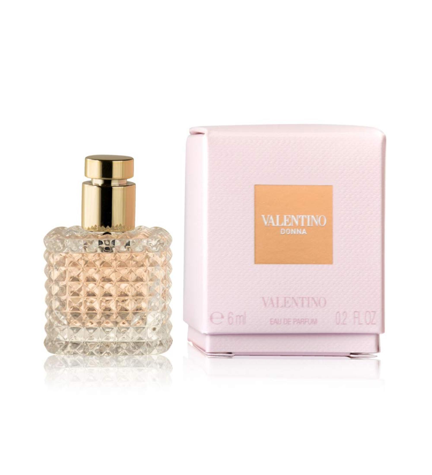 Valentino Donna Eau De Parfum 6ml/0.2 Ounce Miniature Bottle In Box for Women 0.2 Fl Oz (Pack of 1) - Buy Online on GoSupps.com