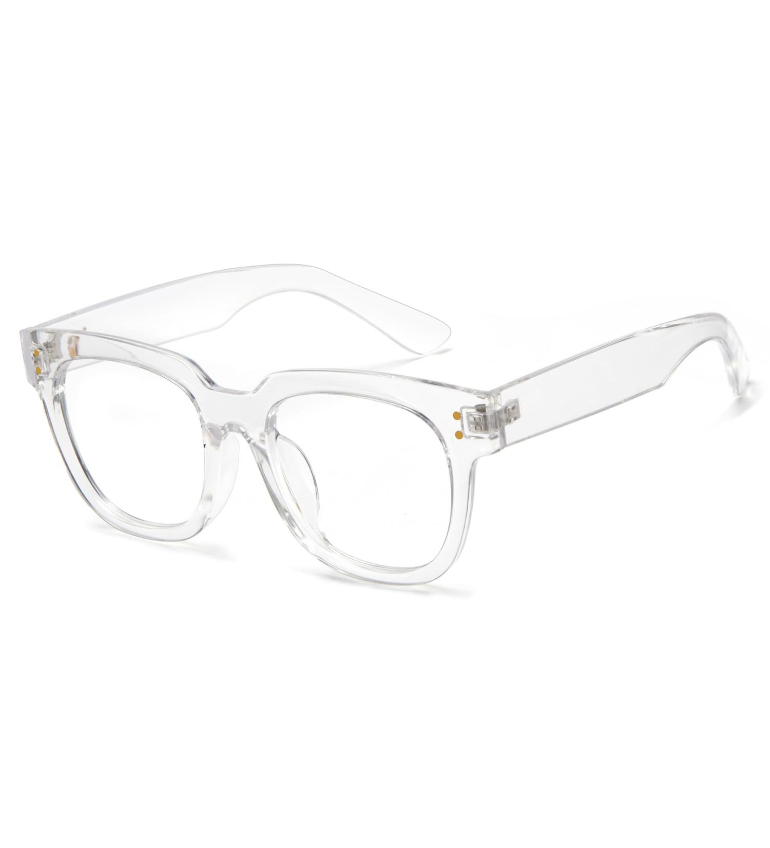 Cyxus Oversize Square Blue Light Blocking Glasses - TR90 Frame UV Protection Anti Eye Strain - Stylish & Comfortable for Men & Women - Buy Online on GoSupps.com