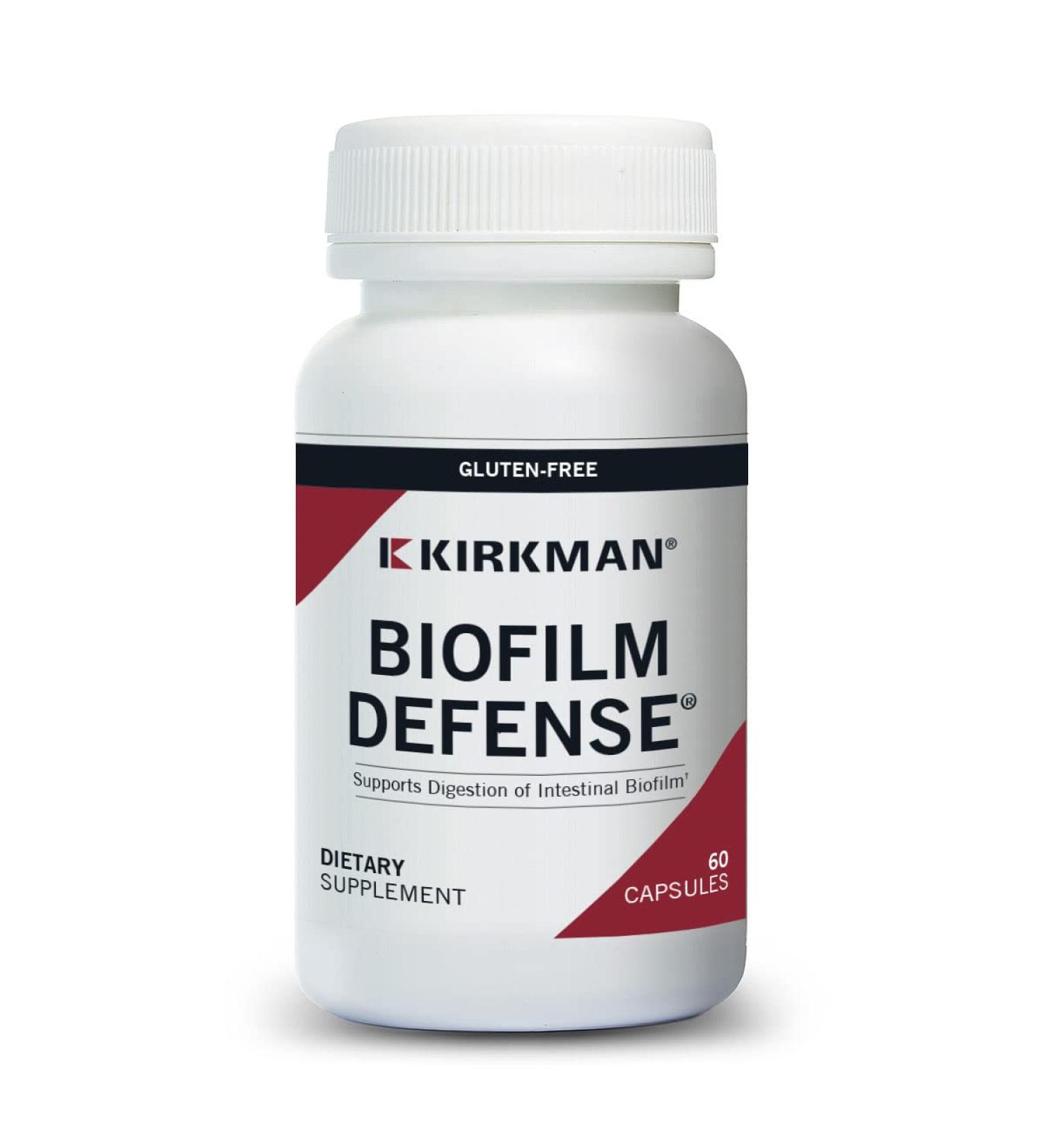 Kirkman Labs Biofilm Defense - 60 Capsules for Optimal Gut Health - Buy Online on GoSupps.com