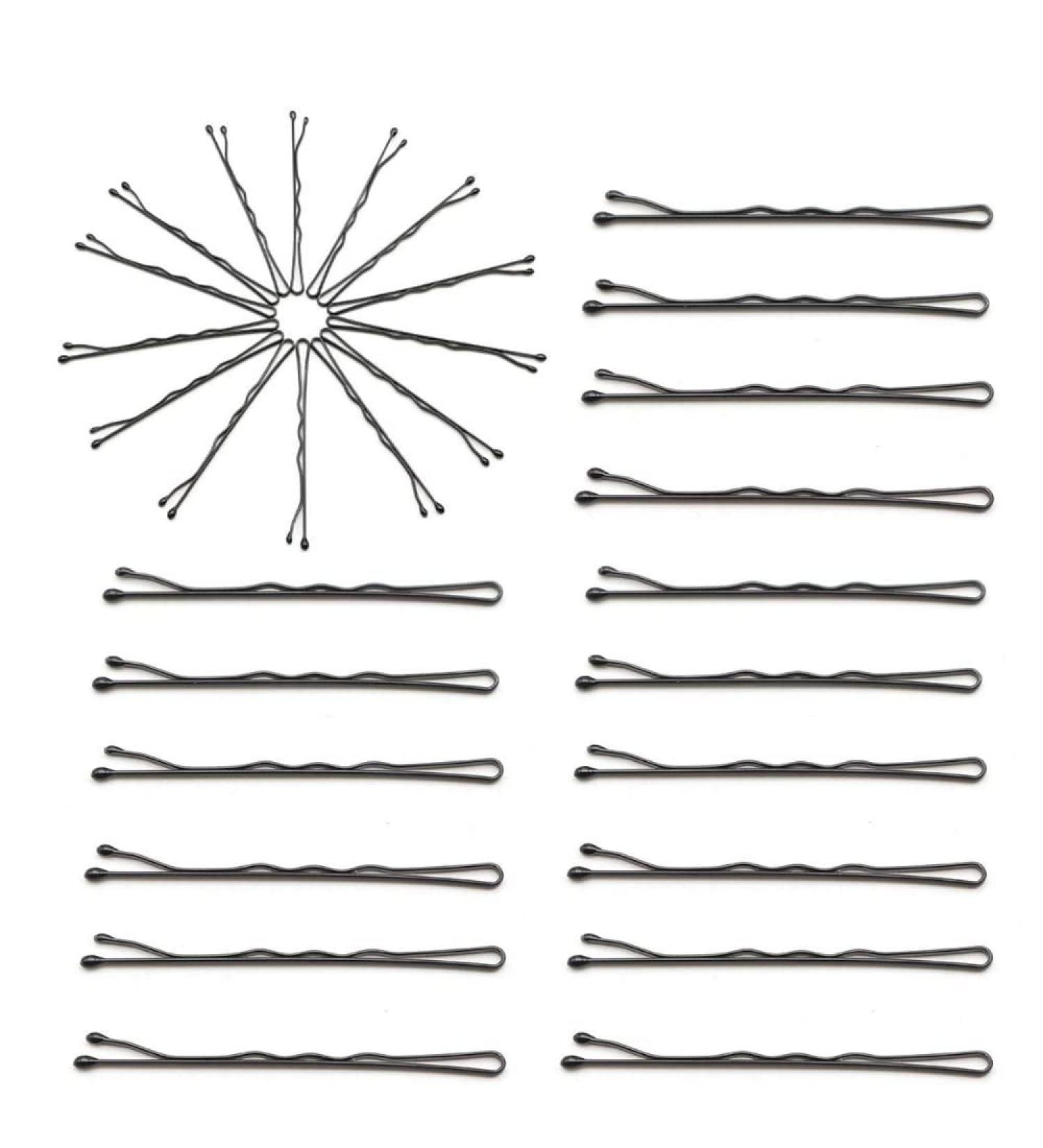 30 Metal Wave Shape Hair Clips - Stylish Hairpins & Accessories for Trendy Hairstyles - Buy Online on GoSupps.com