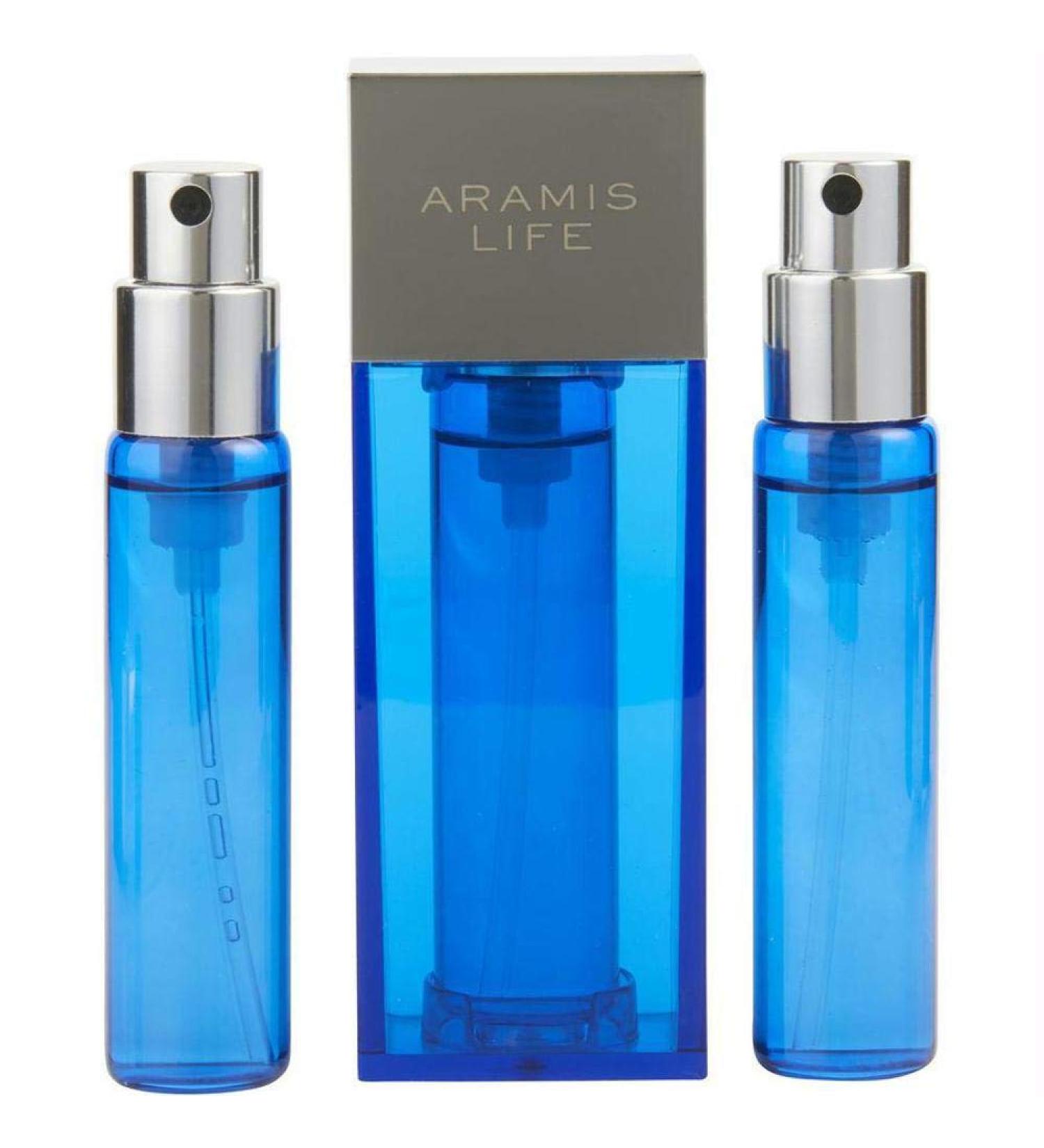 Aramis Life By Aramis For Men. Set-edt Spray 1 oz & Aftershave Balm 1.7 oz & Shower Gel 1.7 oz