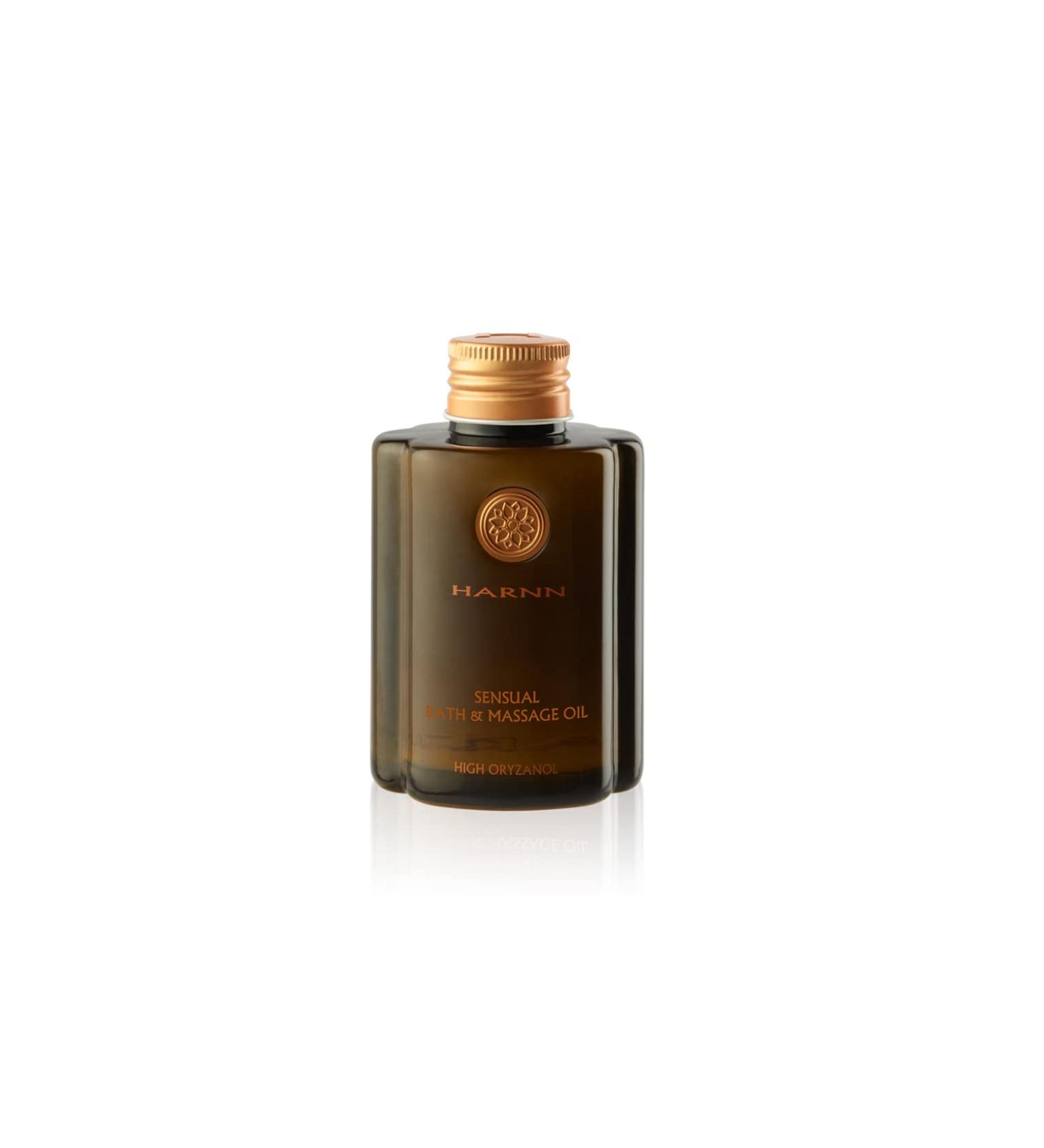 Sensual Massage & Bath Oil | HARNN Natural Home Spa - Tangerine Orange Peel Bergamot | 100% Vegan 145 ML - Shop Internationally - Buy Online on GoSupps.com