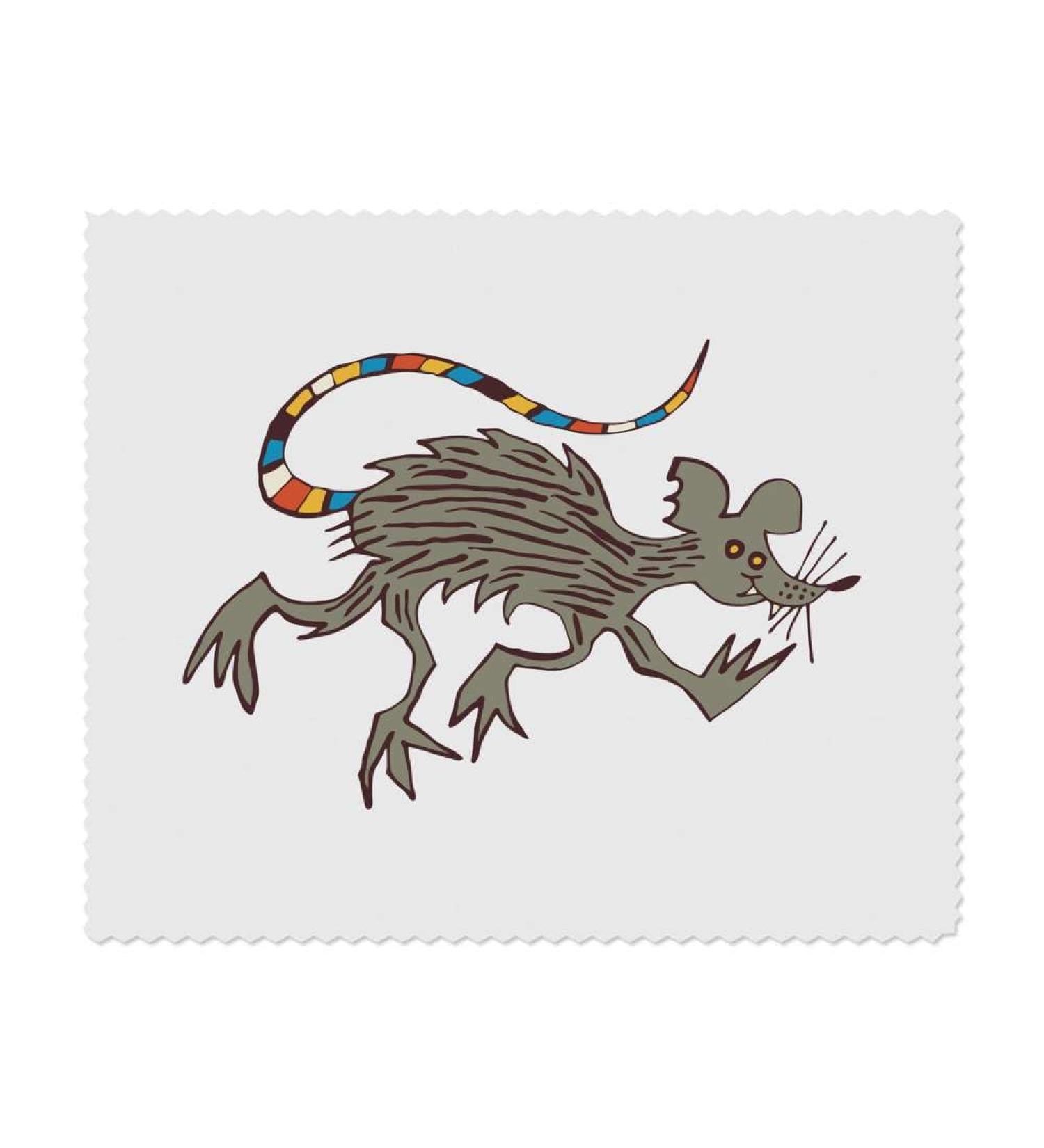 Buy 2 x Rat Microfiber Lens/Eyeglass Cleaning Cloths - Premium Quality Streak-Free Cleaning International Shipping Available - Buy Online on GoSupps.com