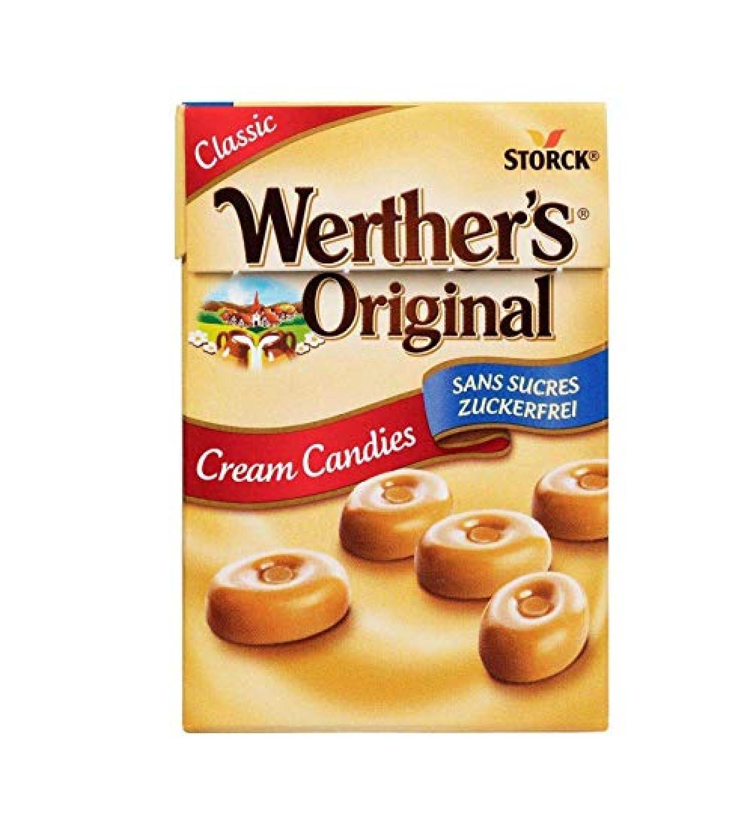 WERTHER S ORIGINAL Classic Sugar Free 42 g Pack of 3 - Buy Online on GoSupps.com