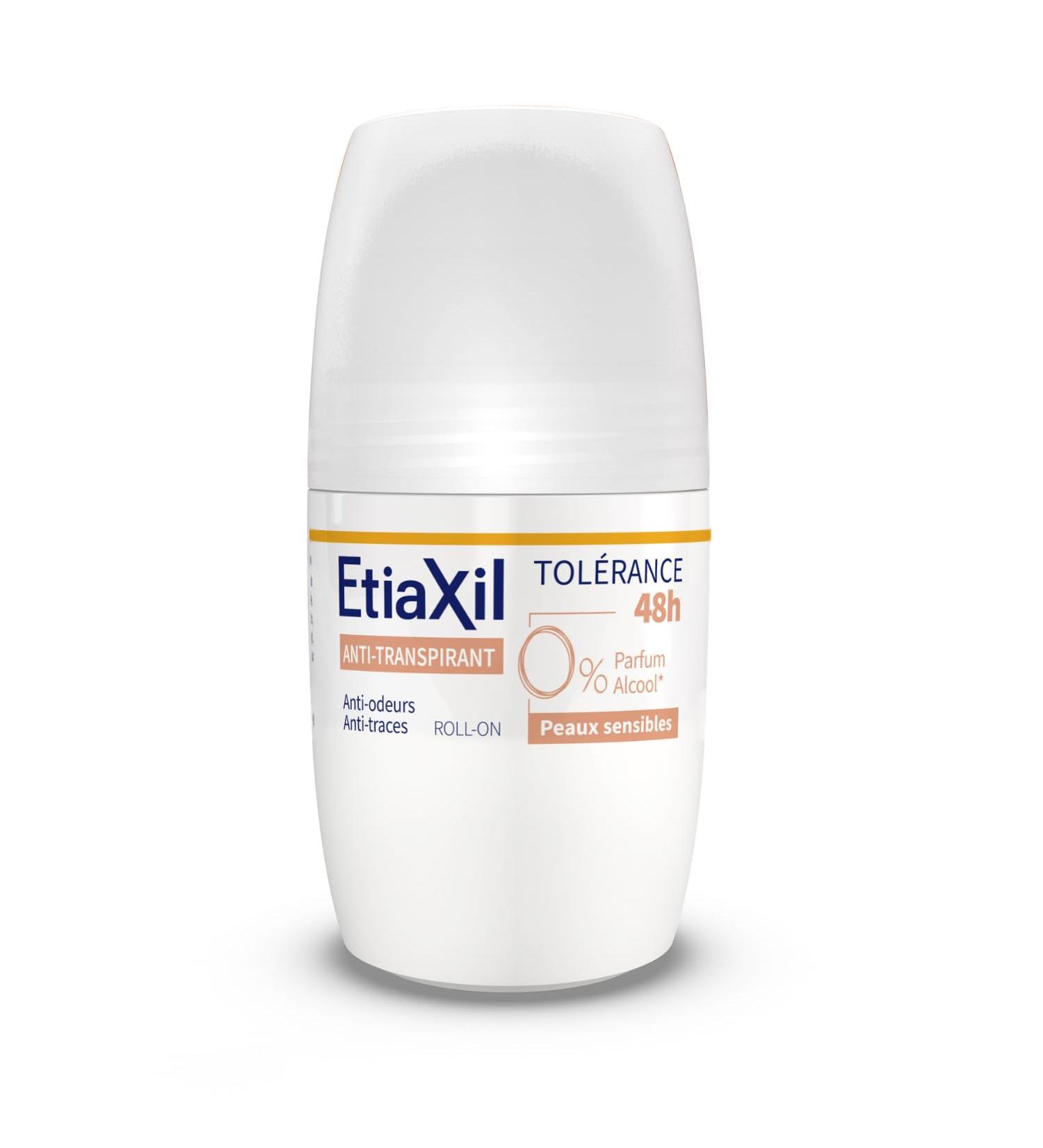 ETIAXIL - Antiperspirant - Moderate Perspiration - Armpits - Tolerance - Roll-on - 50 ml - Buy Online on GoSupps.com