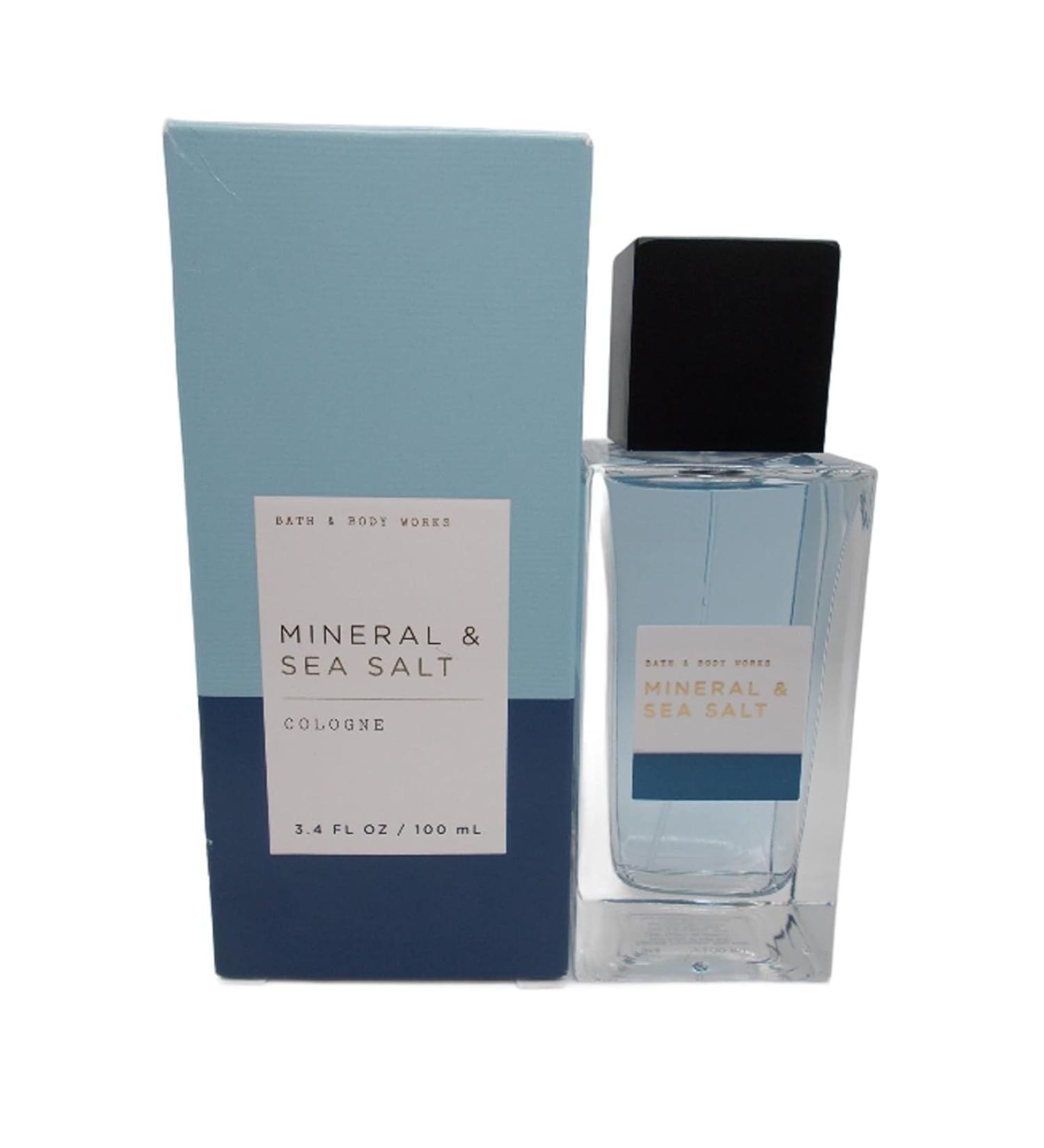 Bath Men's Fragrance 3.4 Ounces Cologne Spray 3.4 Oz body cologne you choose (Mineral & Sea Salt)