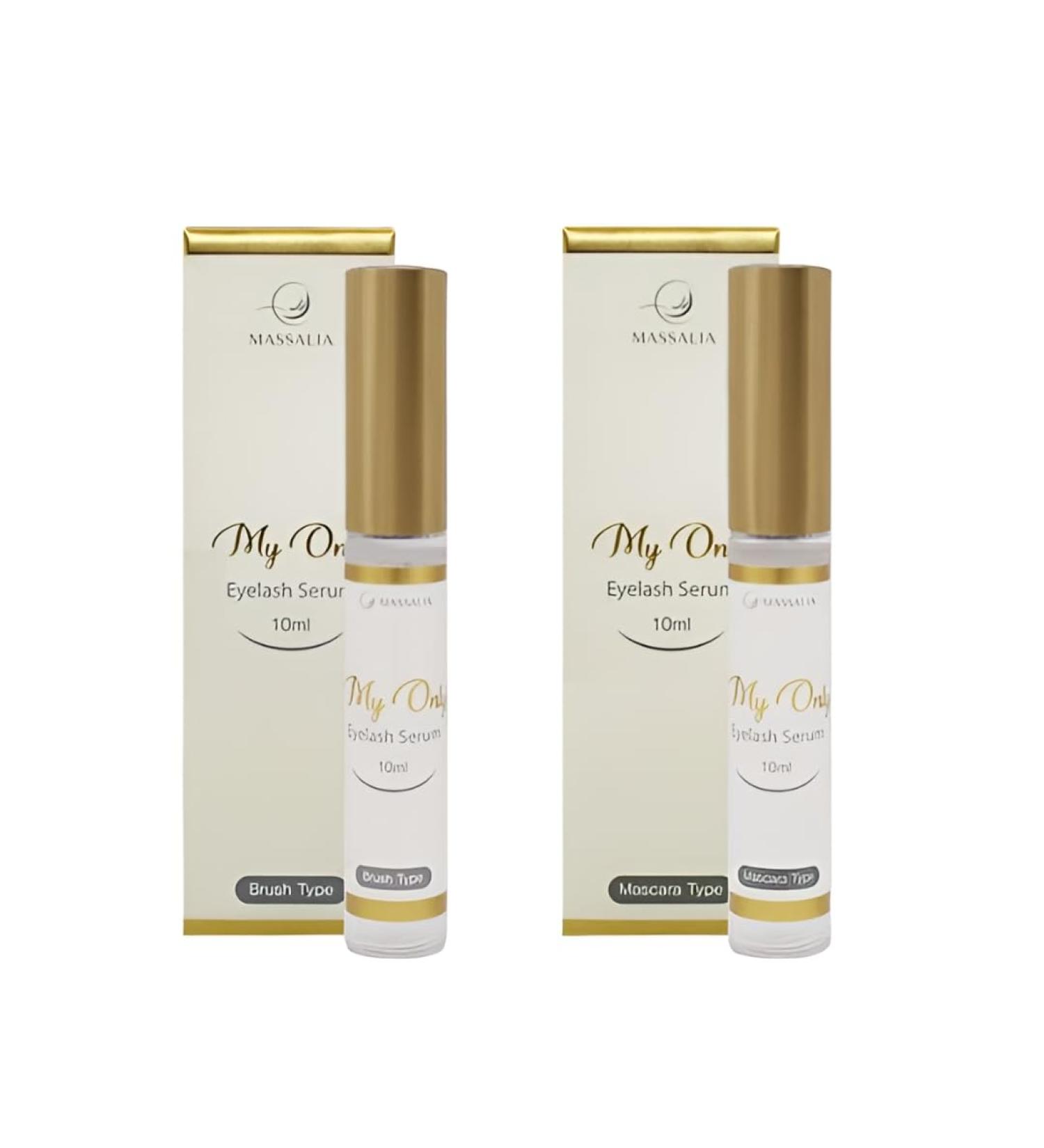 My Only Eyelash Serum - 2 Step Lash System & Mascara Set (10ml Each) | Eyelash Enhancer | Made in Korea - 2-Pack  - Buy Online on GoSupps.com