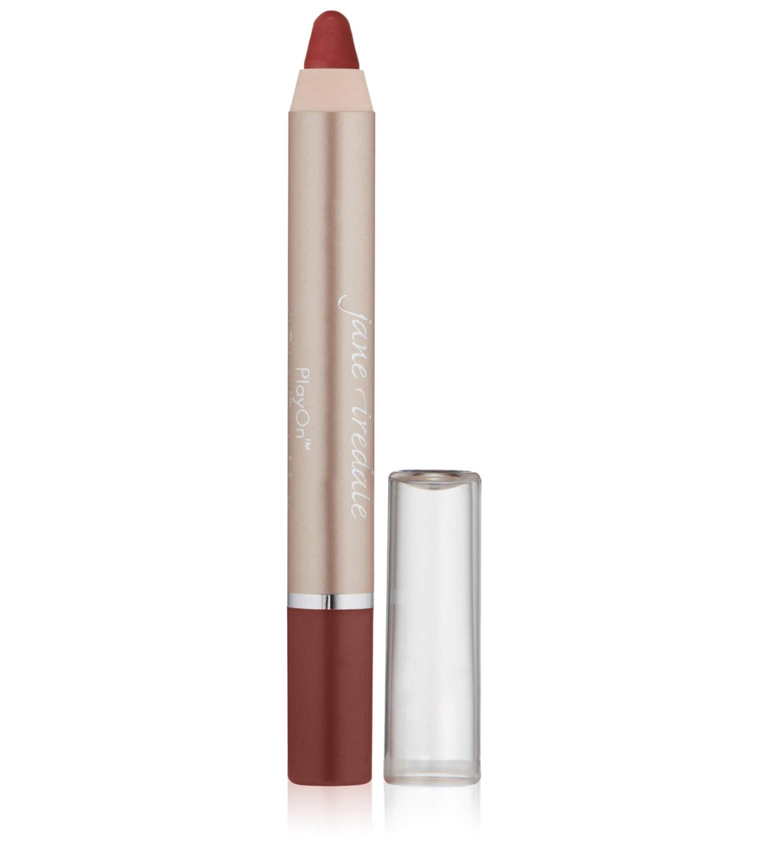 jane iredale PlayOn Lip Crayon Naughty - Moisturizing Lip Color for a Bold Look - Buy Online on GoSupps.com