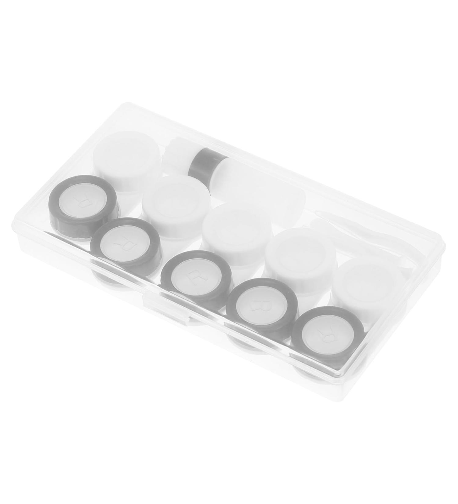 Buy Gatuida 15-Piece Duplex Care Box Set - Travel Glasses Cases in Random Colors | AB Medical Plastic Mini Containers - Perfect for Organization - Buy Online on GoSupps.com