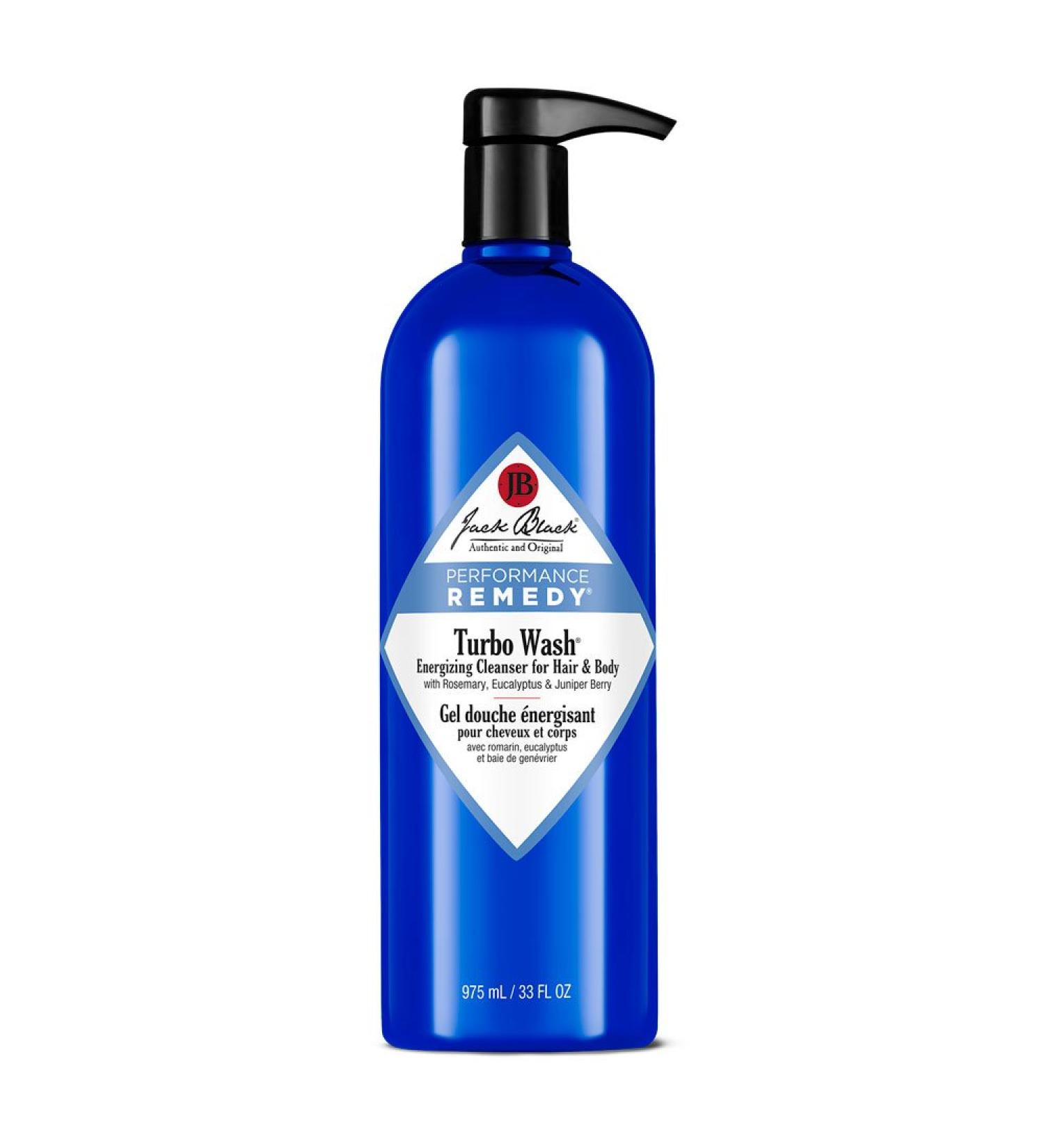 Jack Black Turbo Wash Energizing Cleanser 33 Fl Oz - Hair & Body Wash - Buy Online on GoSupps.com