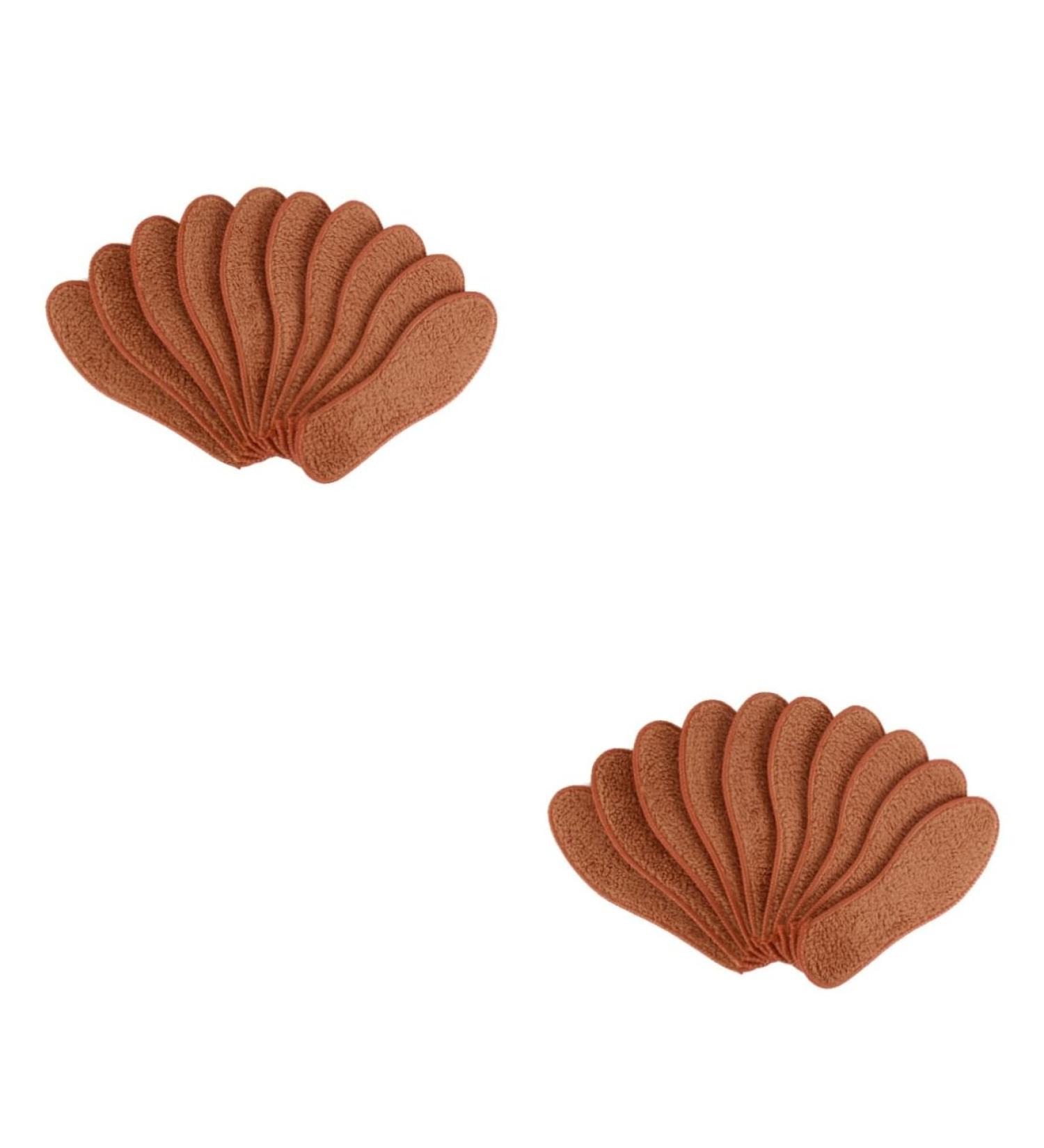 FRCOLOR 10 Pairs Winter Insoles | Thickened Absorbent Cotton & Alpaca Wool Shoe Inserts | Deodorizing Comfort for All Shoes - Buy Online on GoSupps.com