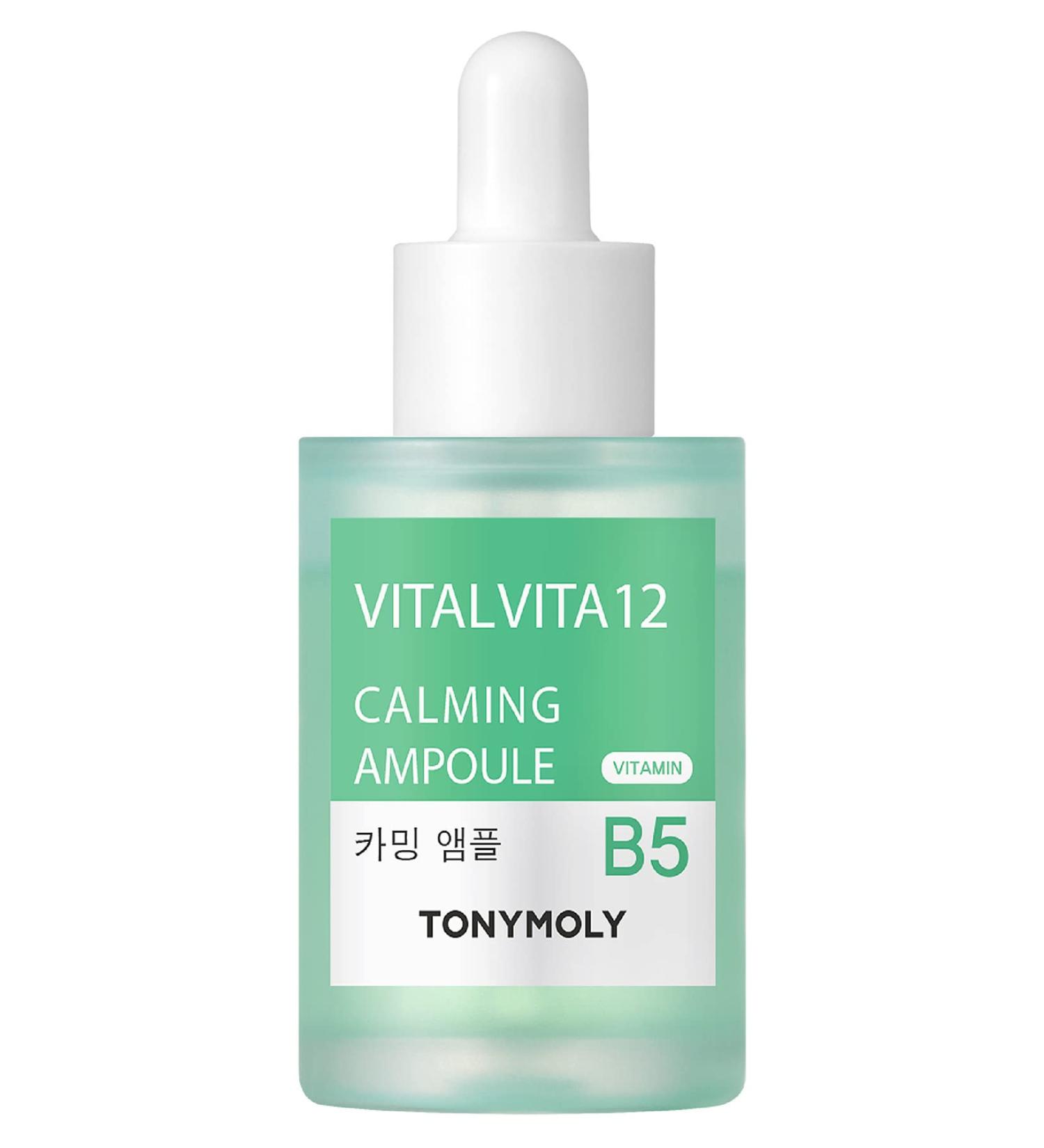 TONYMOLY Vital Vita 12 Calming Ampoule | Soothing Serum for Sensitive Skin | International Shipping Available - Buy Online on GoSupps.com