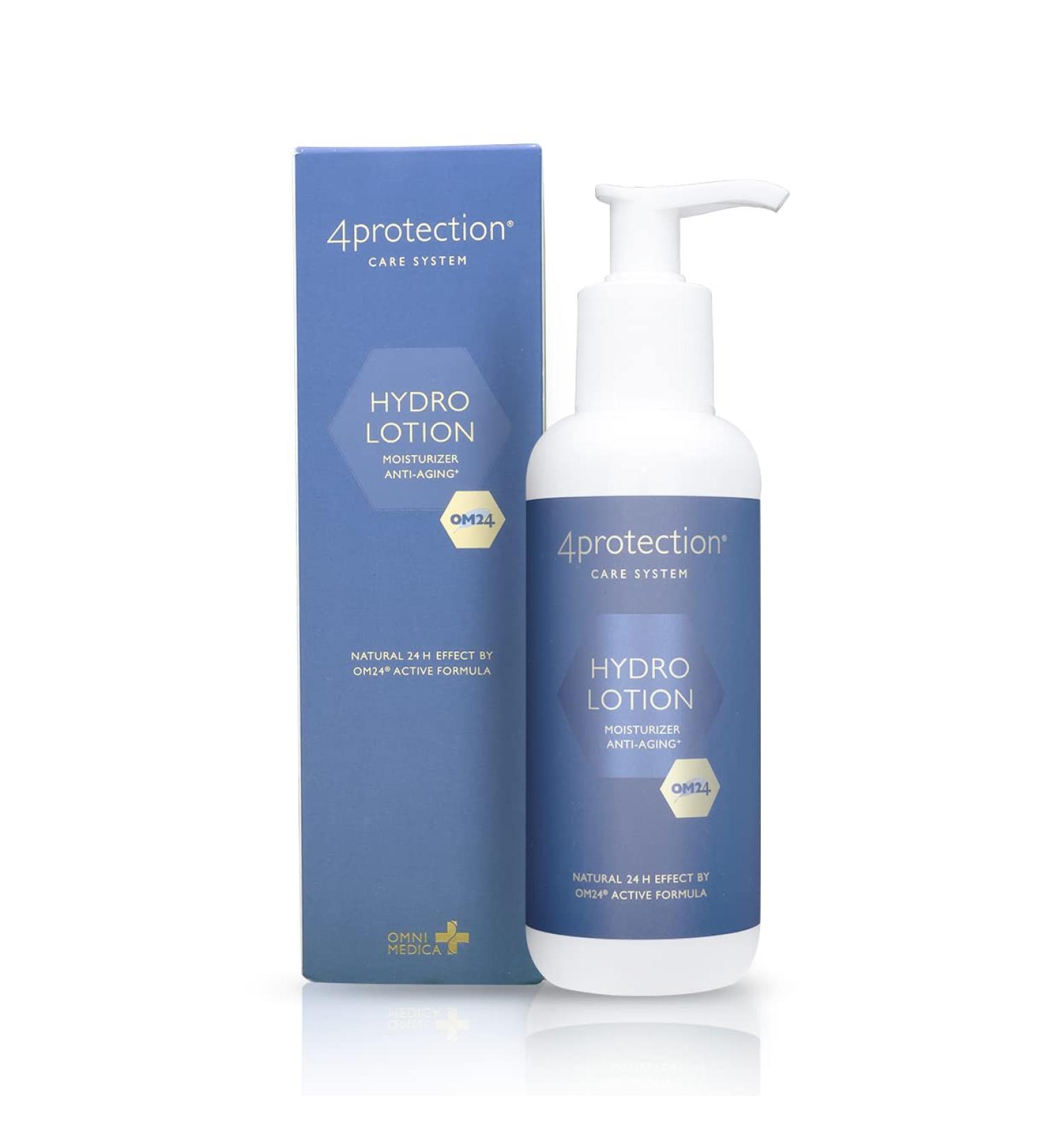 Omnimedica Hydro Lotion 3-in-1 | Moisturizing & Anti-Age Formula with Swiss Patent | OM24 Green Extract | 200ml - International Shipping Available - Buy Online on GoSupps.com