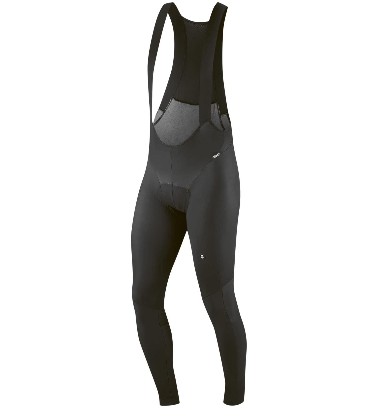 Gonso SQlab GO Thermo Bib Shorts for Men - Black S | Optimal Comfort & Performance for Cycling - Buy Online on GoSupps.com